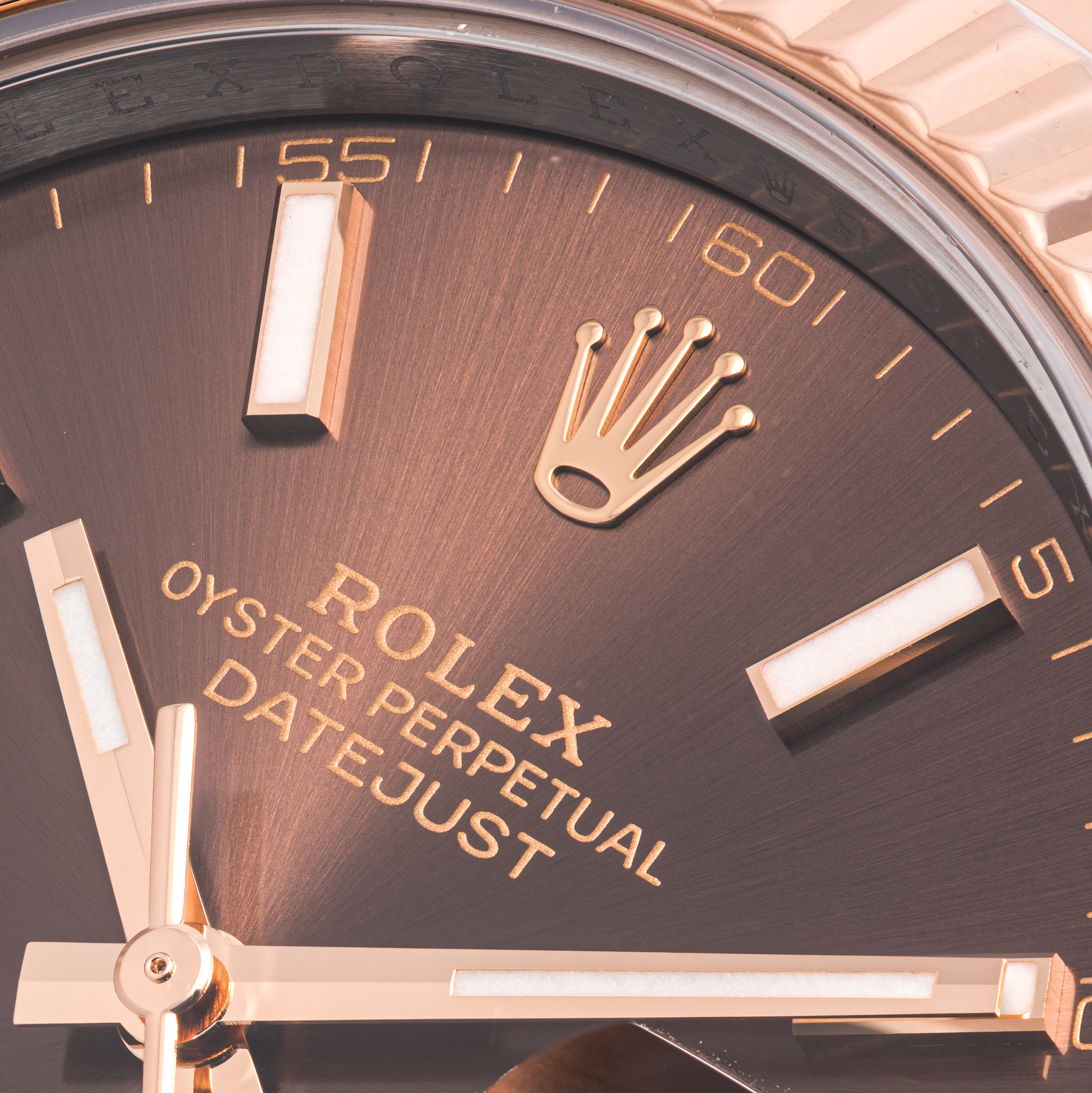 Datejust 41 Chocolate Oyster Stahl/Roségold