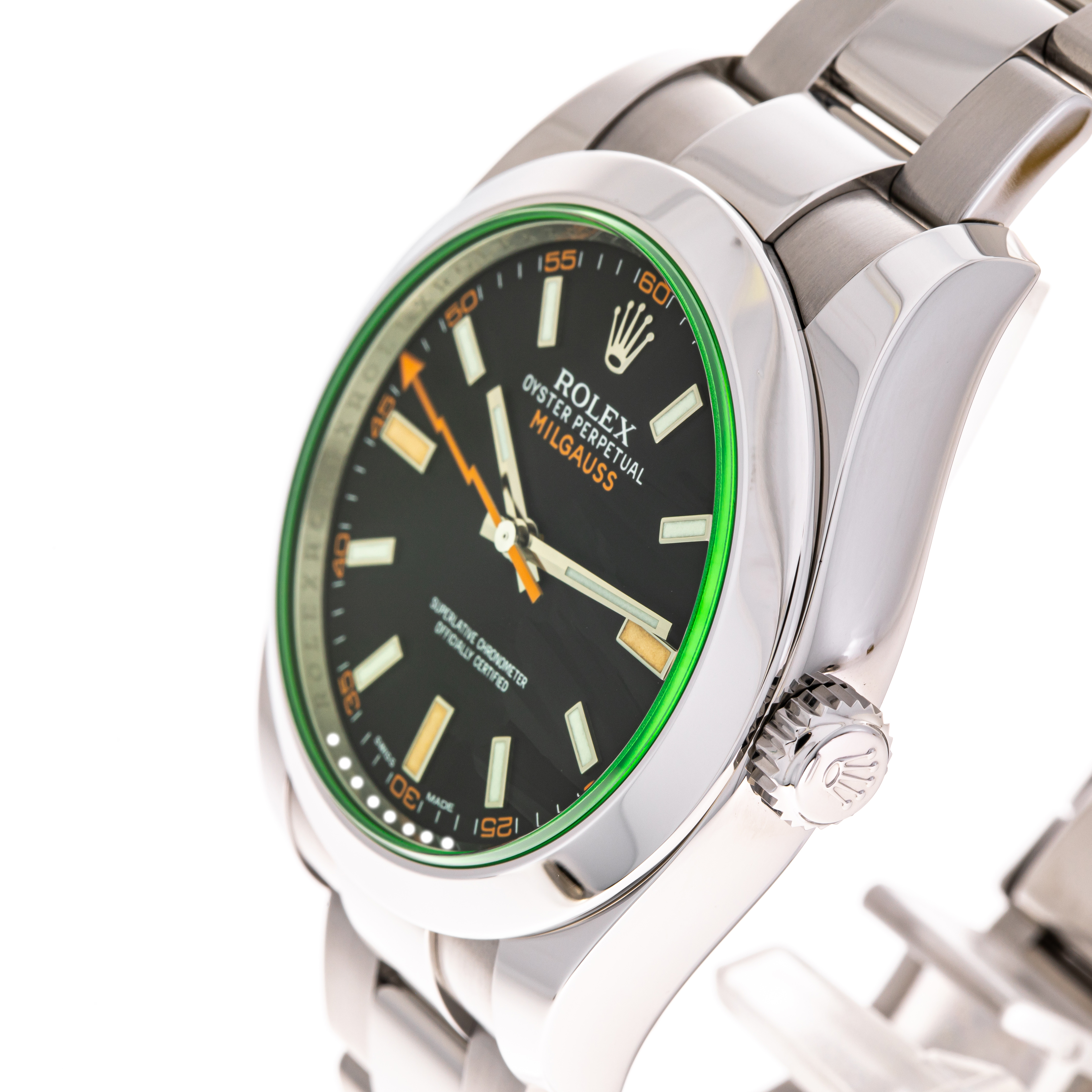 Milgauss 40 Schwarz Orange