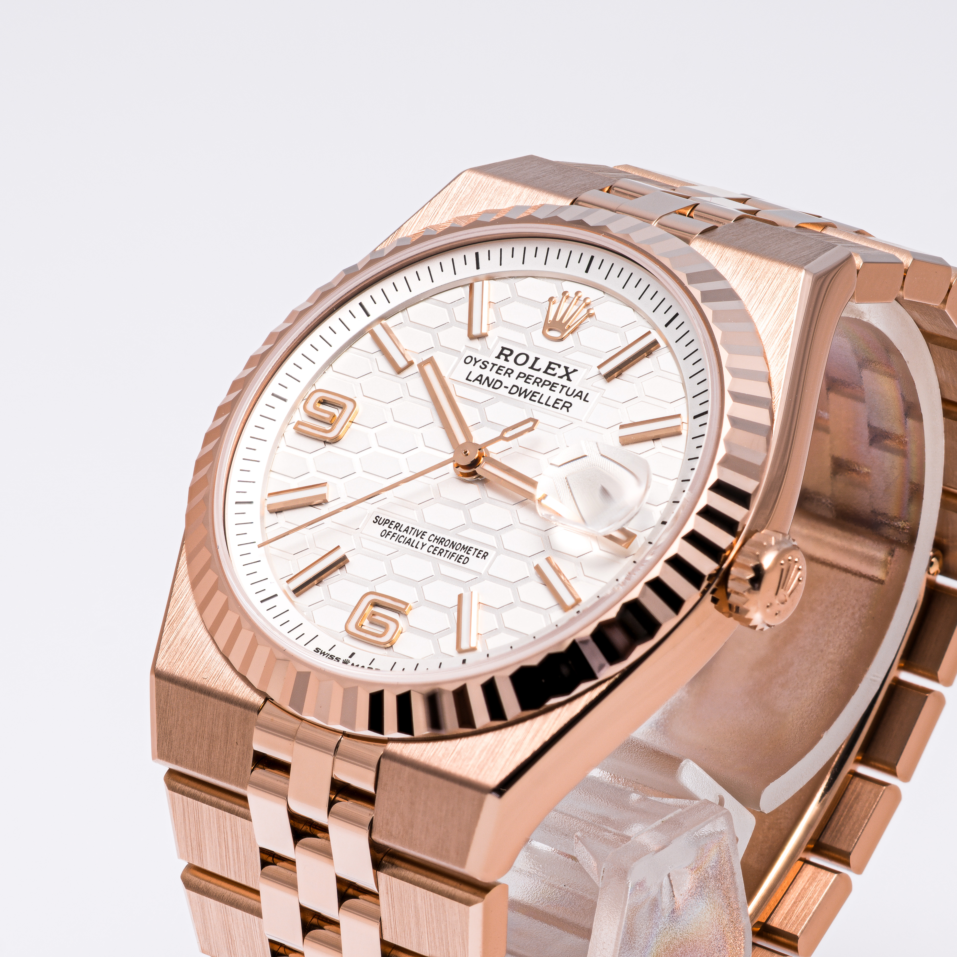 Land-Dweller 40 Weiß Roségold