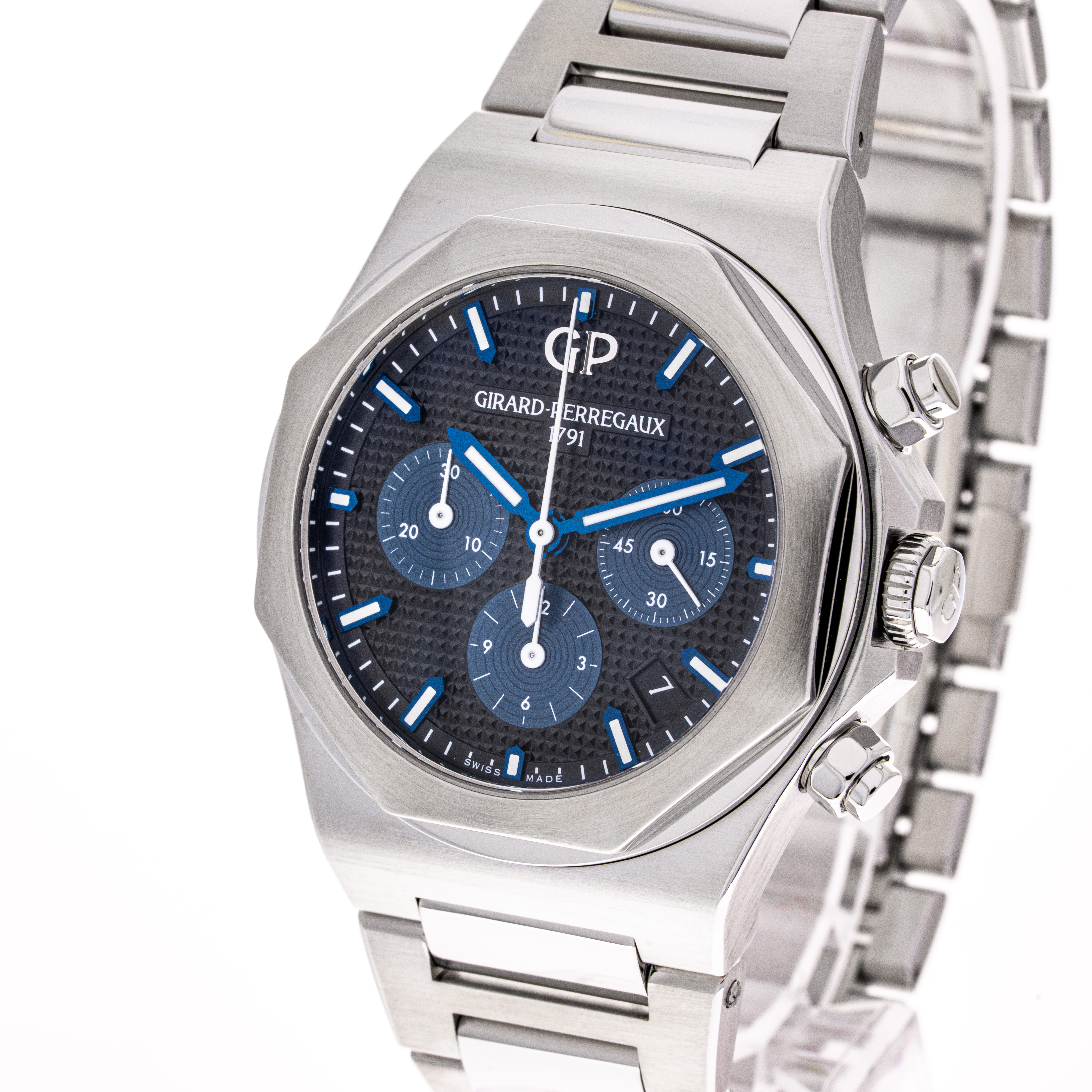 Laureato Chronograph Stahl 38mm