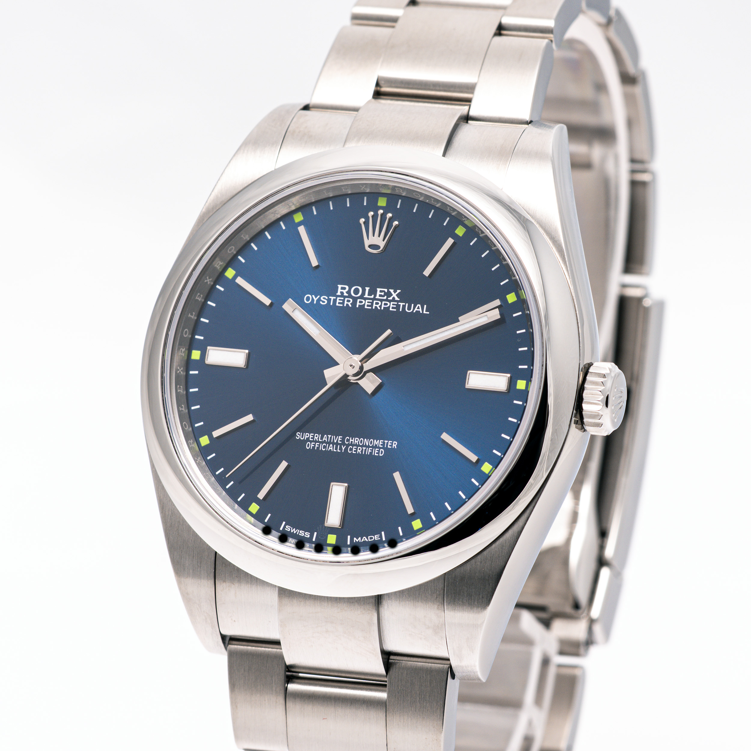 Oyster Perpetual 39 Blau