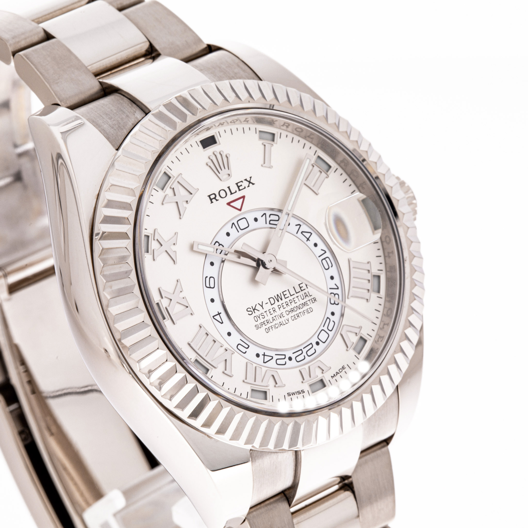 Sky-Dweller Weißgold 42 Weiß