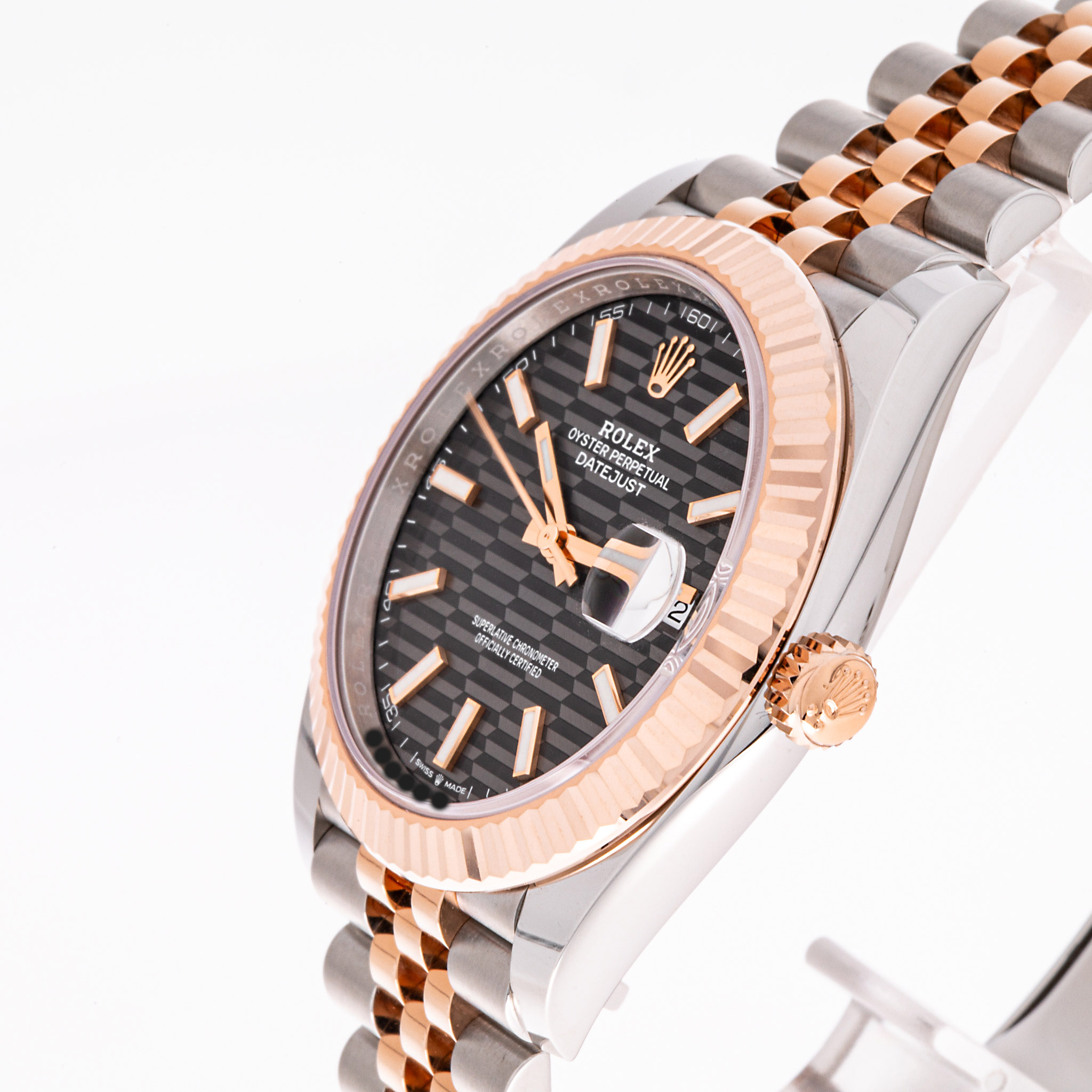 Datejust 41 Grey Stahl Roségold Jubilee