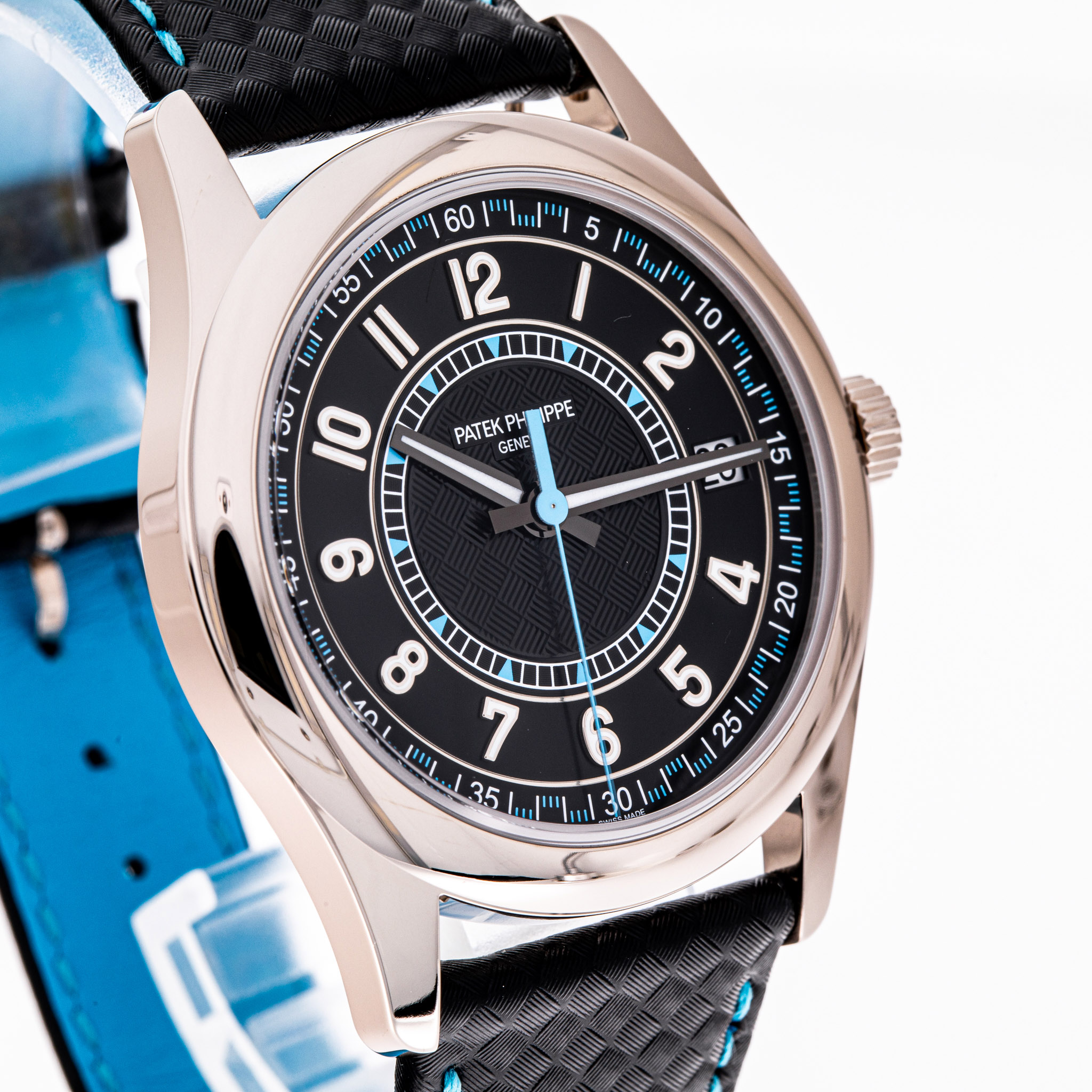 Calatrava Blue 40 Weißgold