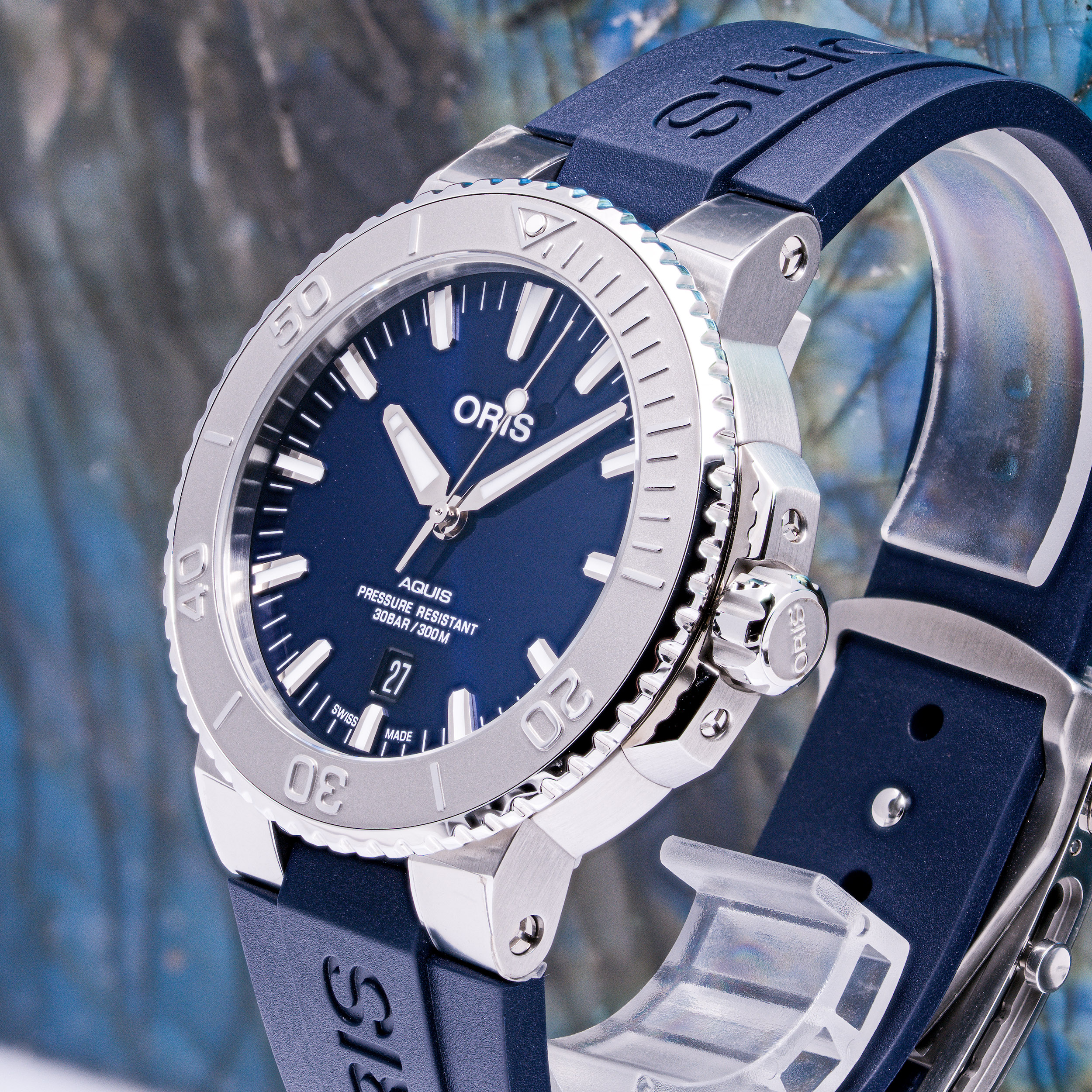 Aquis Date 43,5 Blau