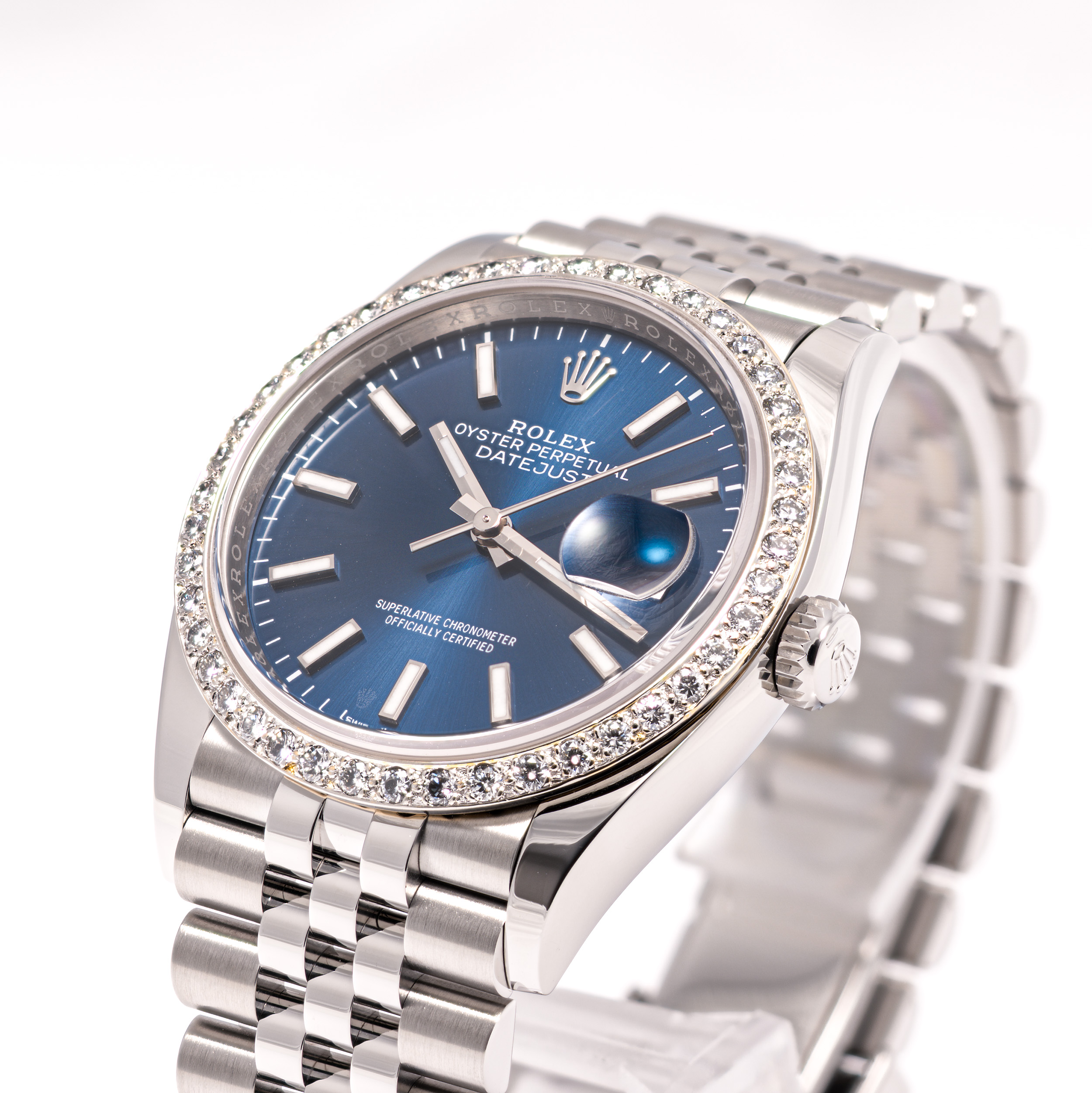 Datejust 36 Blau Diamant