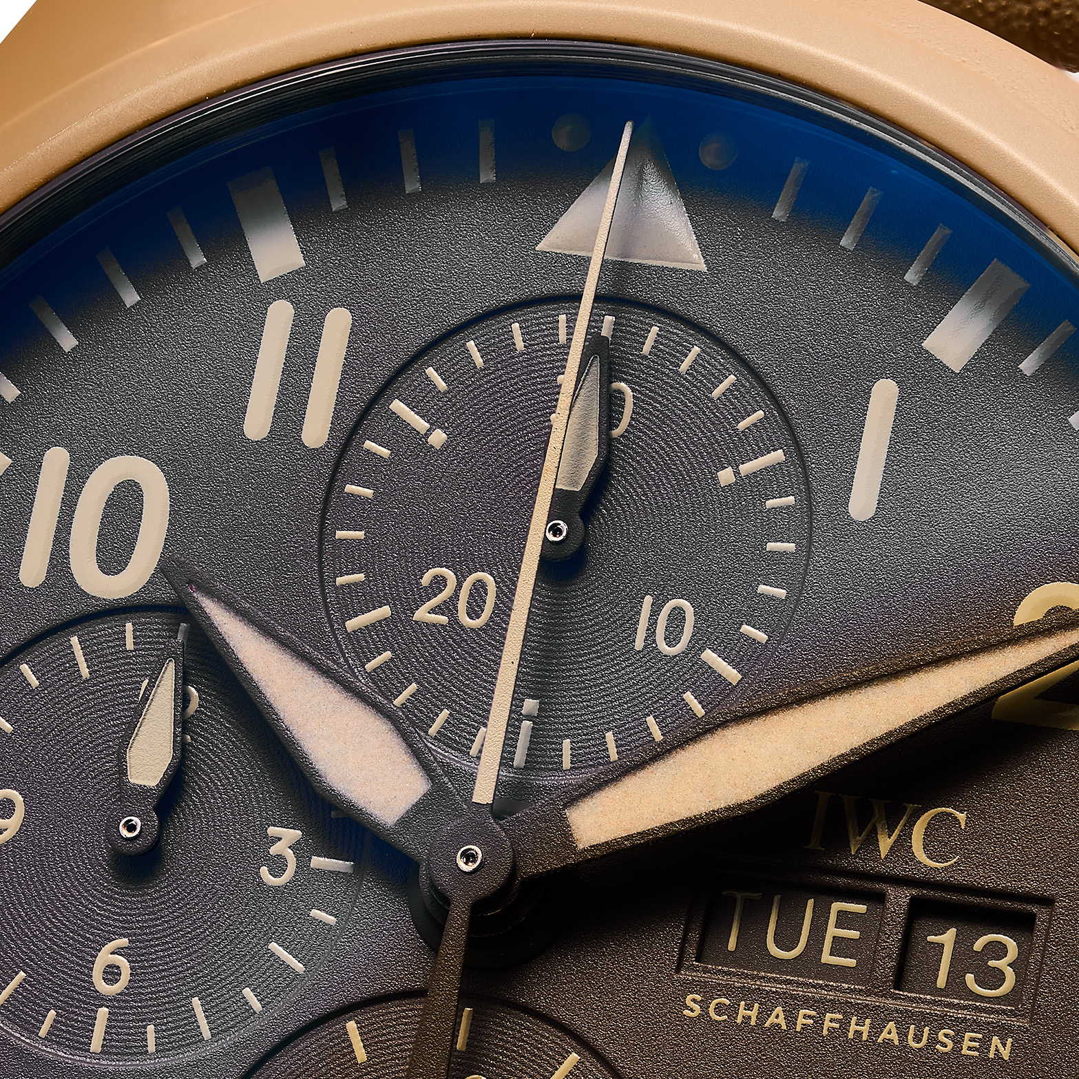 Fliegeruhr Chrono Top Gun Mojave Desert