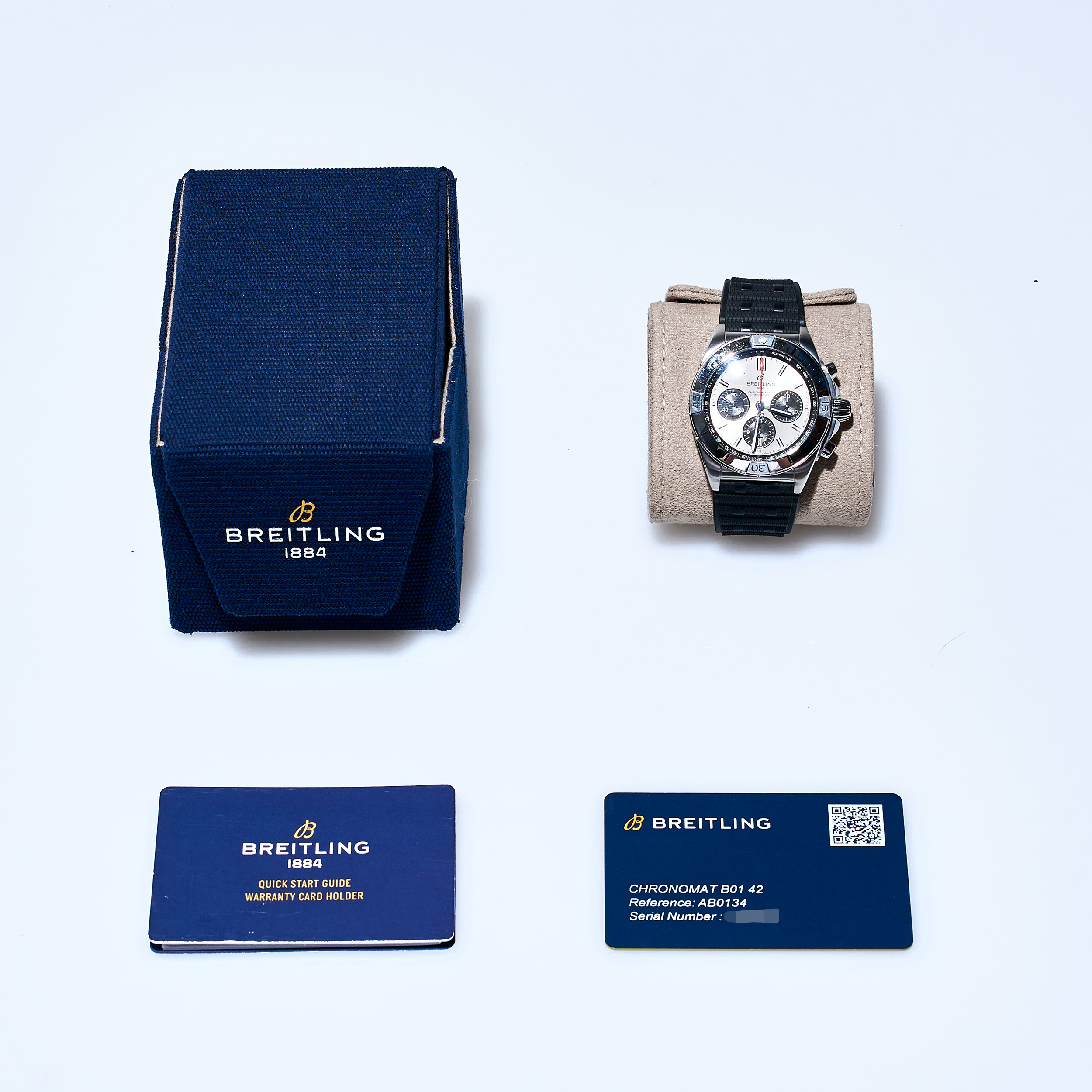 Chronomat B01 42 Silber