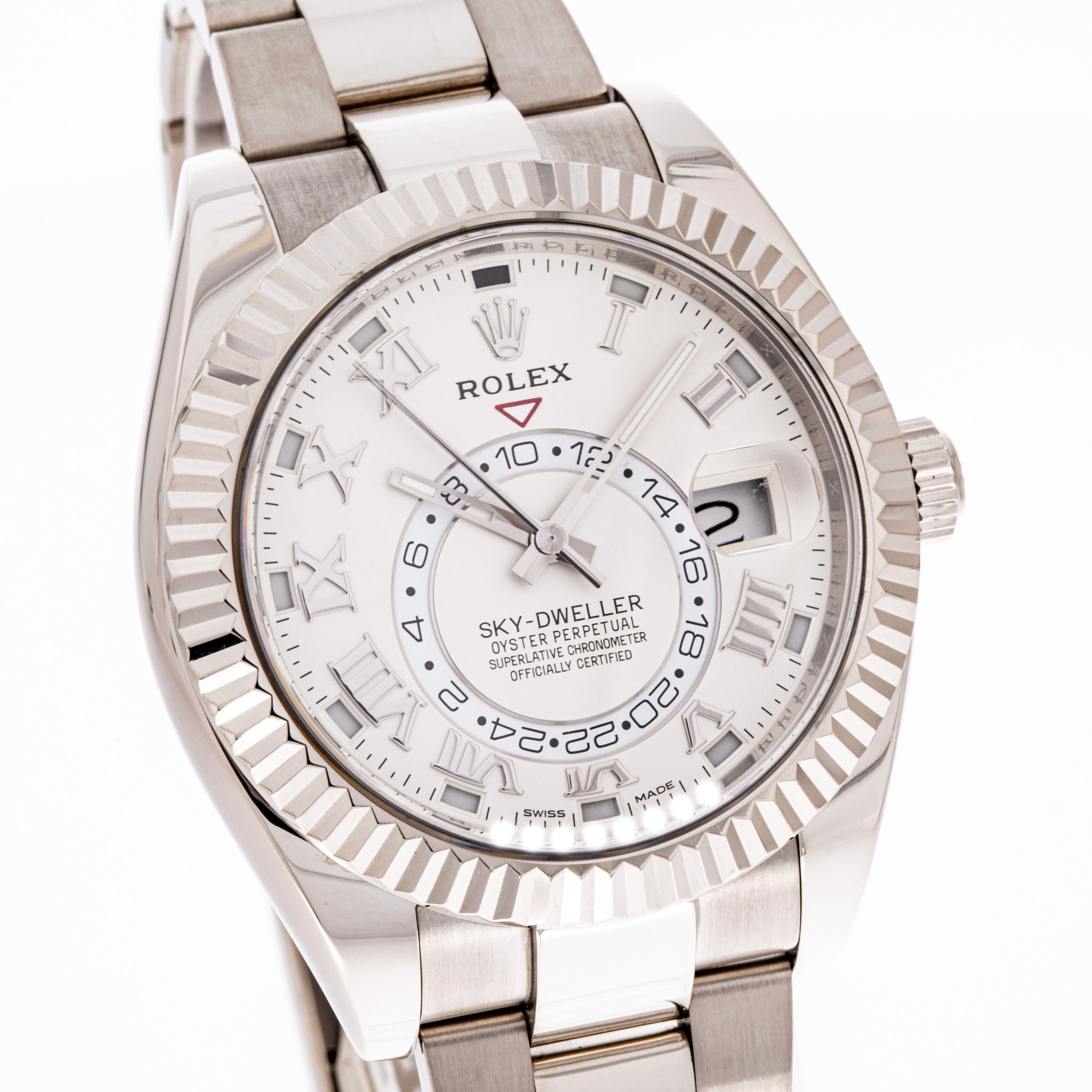 Sky-Dweller Weißgold 42 Weiß