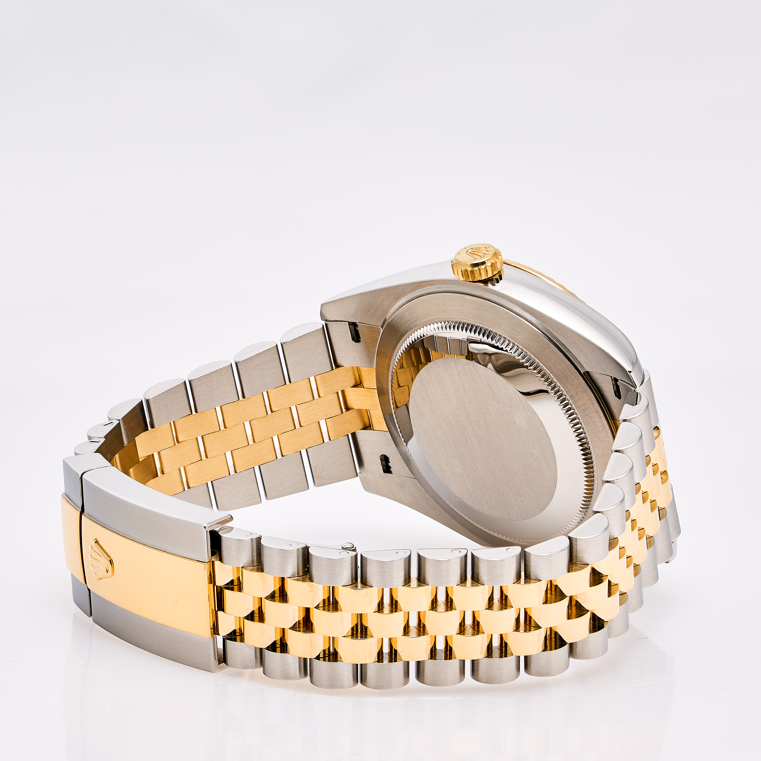 Datejust 41 Schwarz Stahl Gold