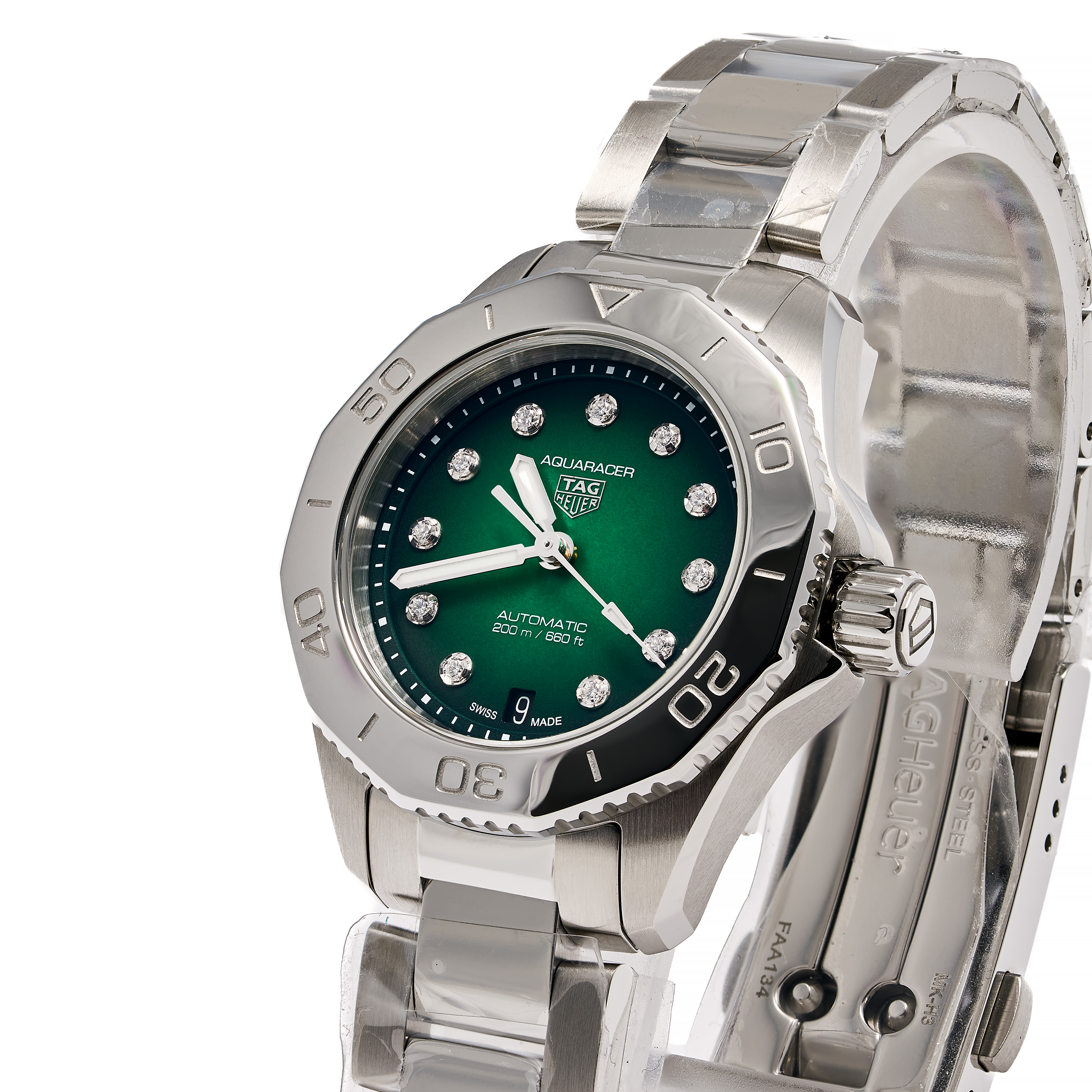 Aquaracer Lady Diamant 30 Grün