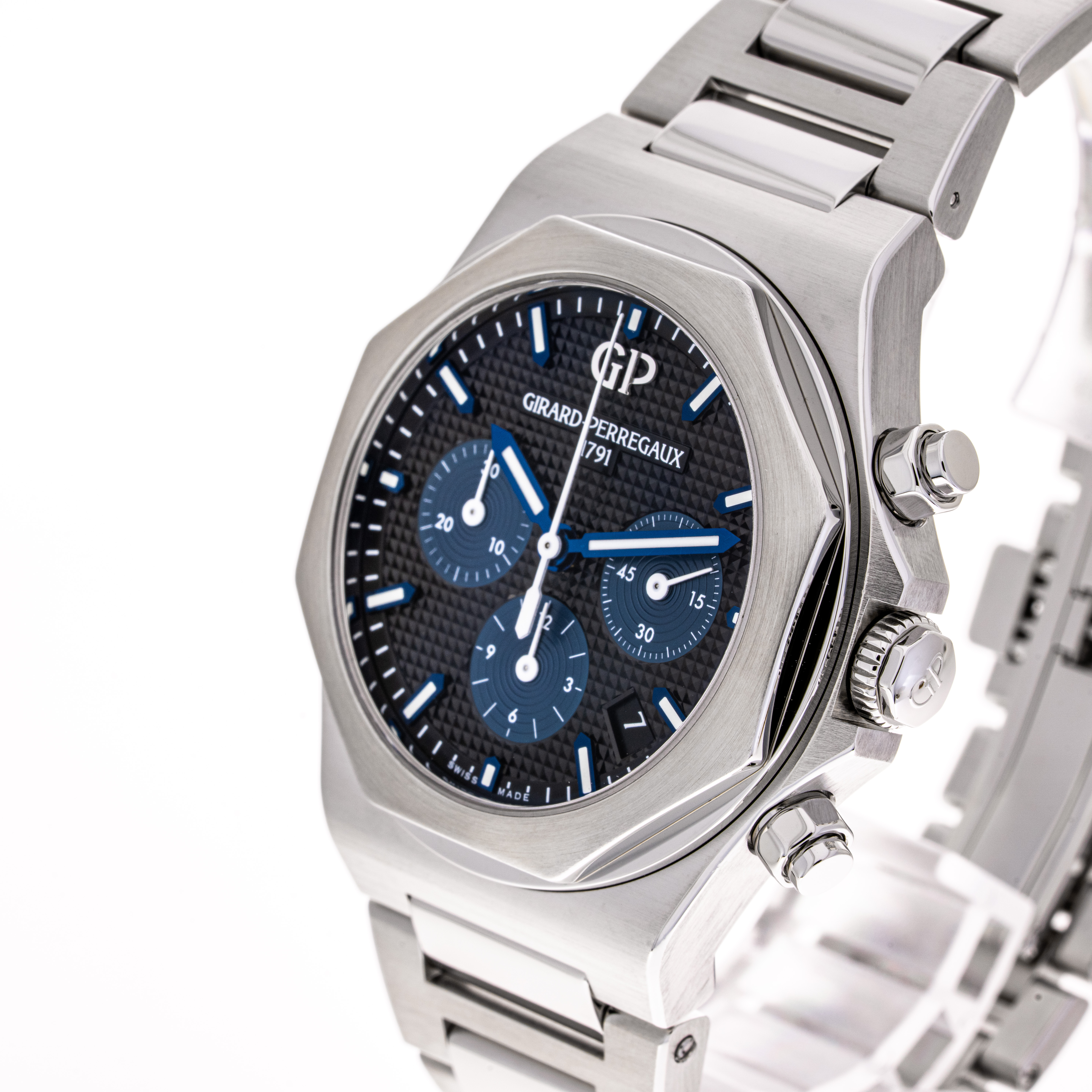 Laureato Chronograph Stahl 38mm