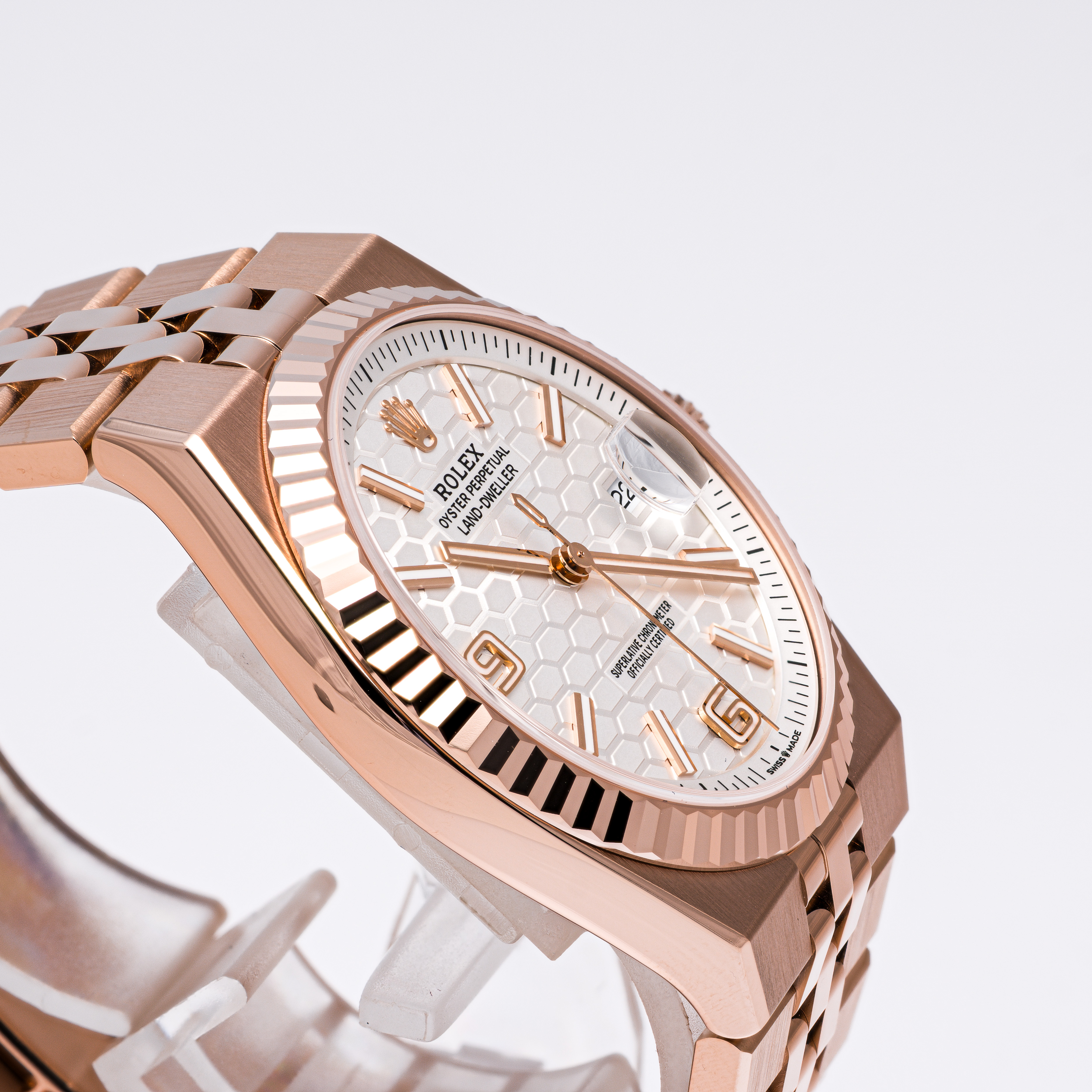 Land-Dweller 40 Weiß Roségold