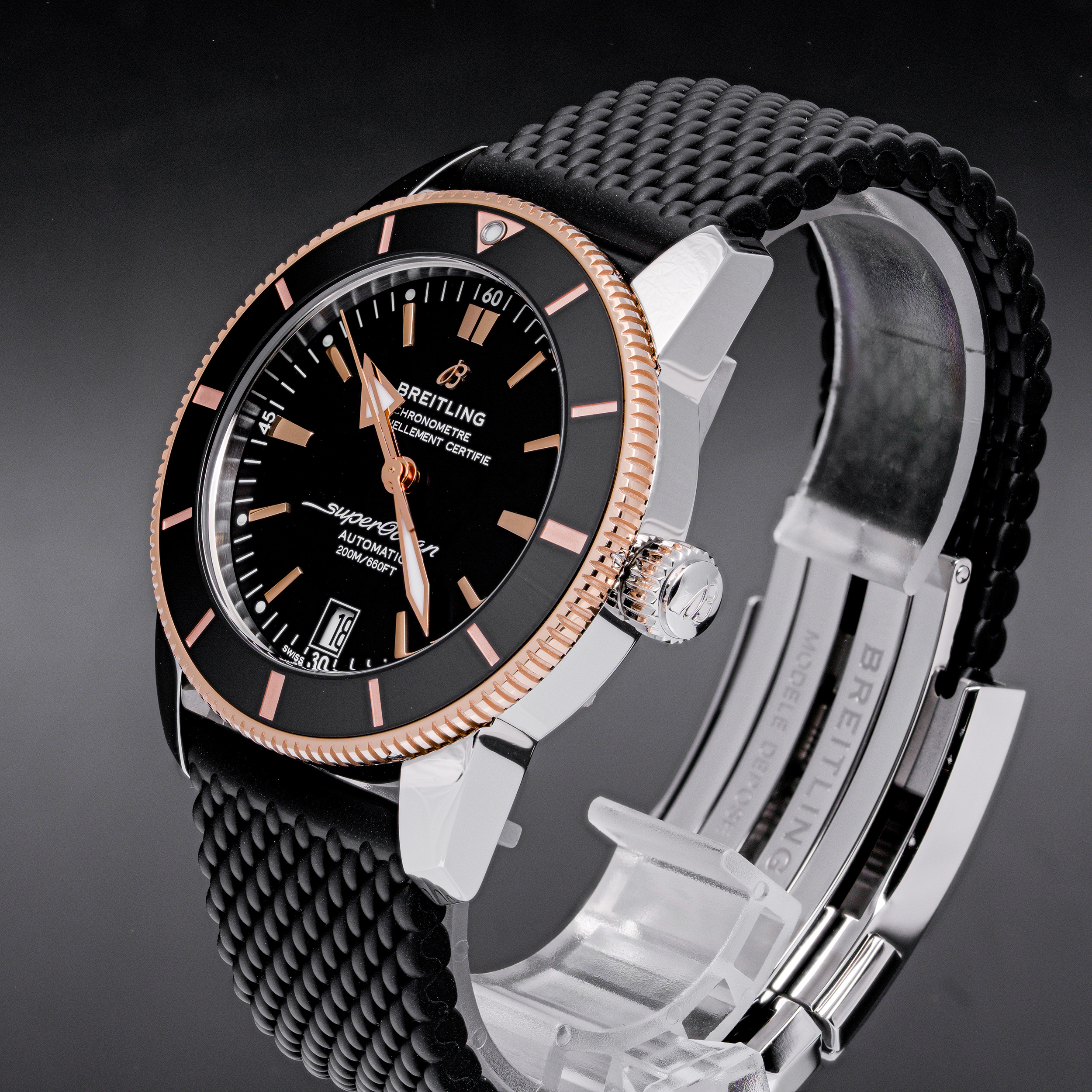 Superocean Heritage 42 Stahl Gold