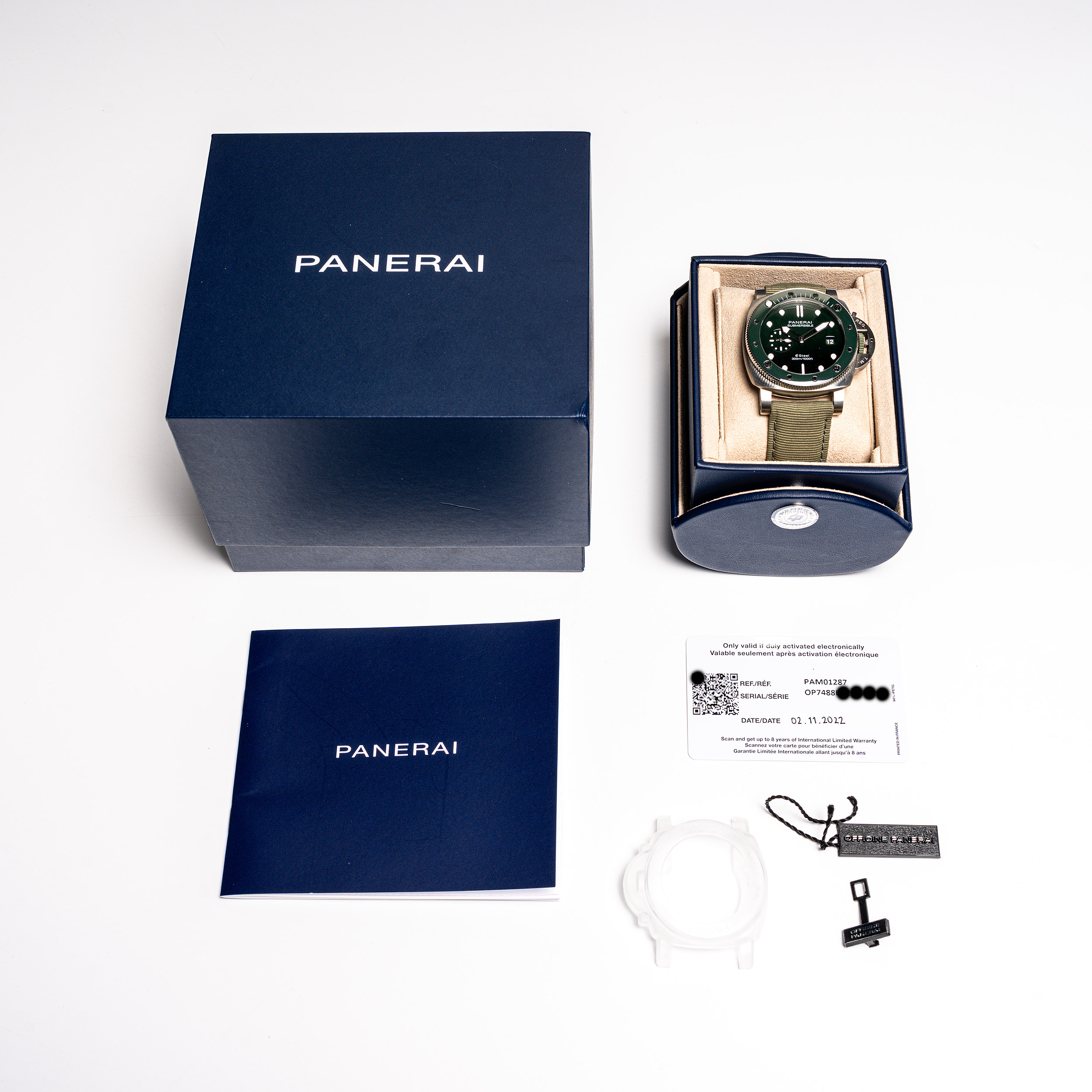 Submersible Quarantaquattro Verde 44