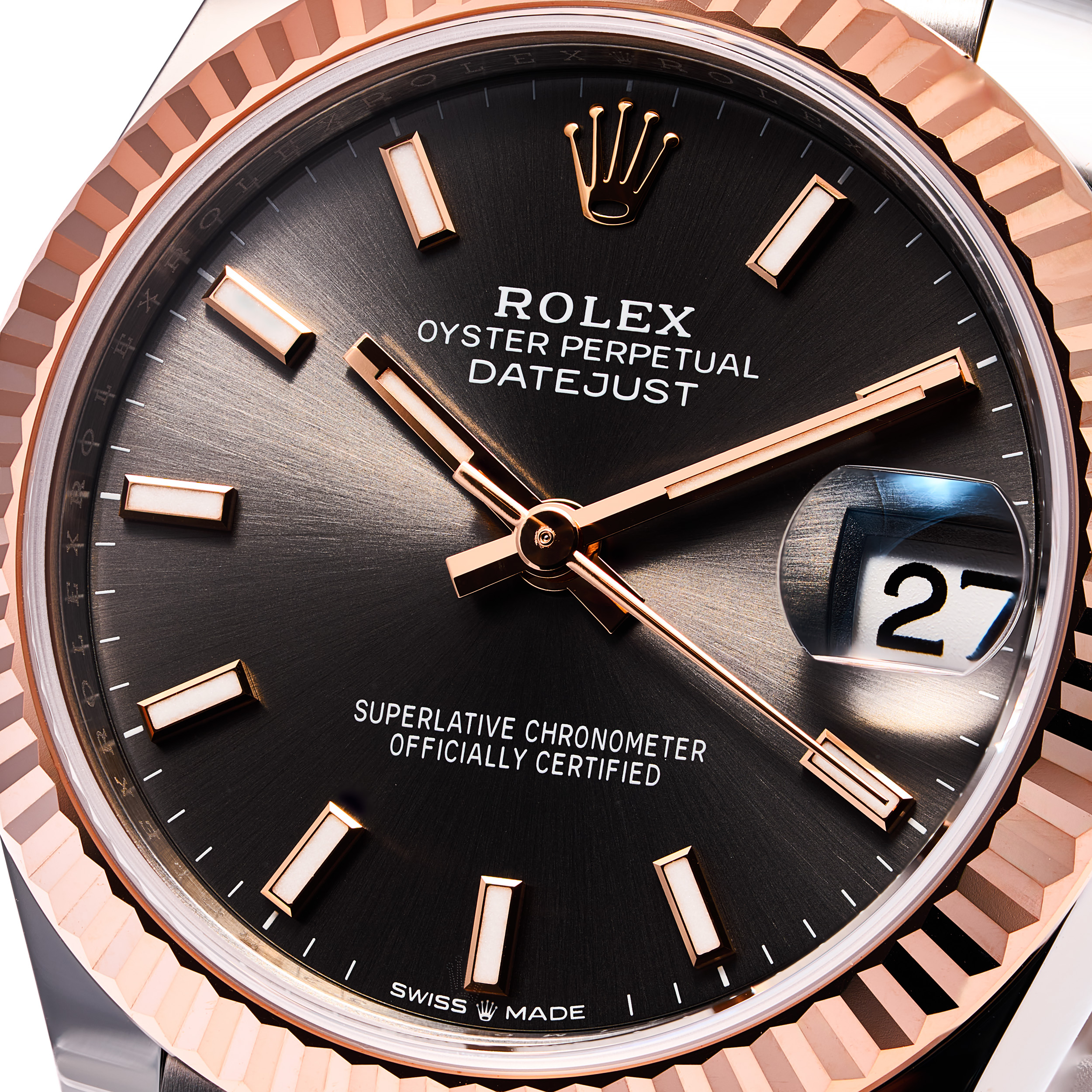 Datejust 31 Grau Stahl/Gold