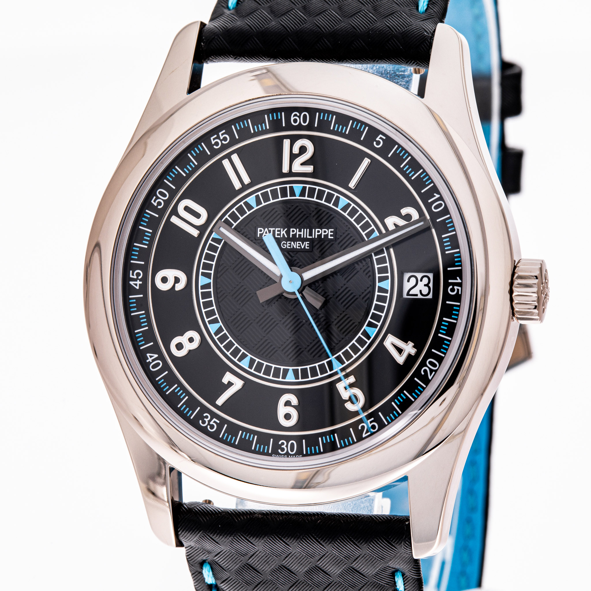 Calatrava Blue 40 Weißgold