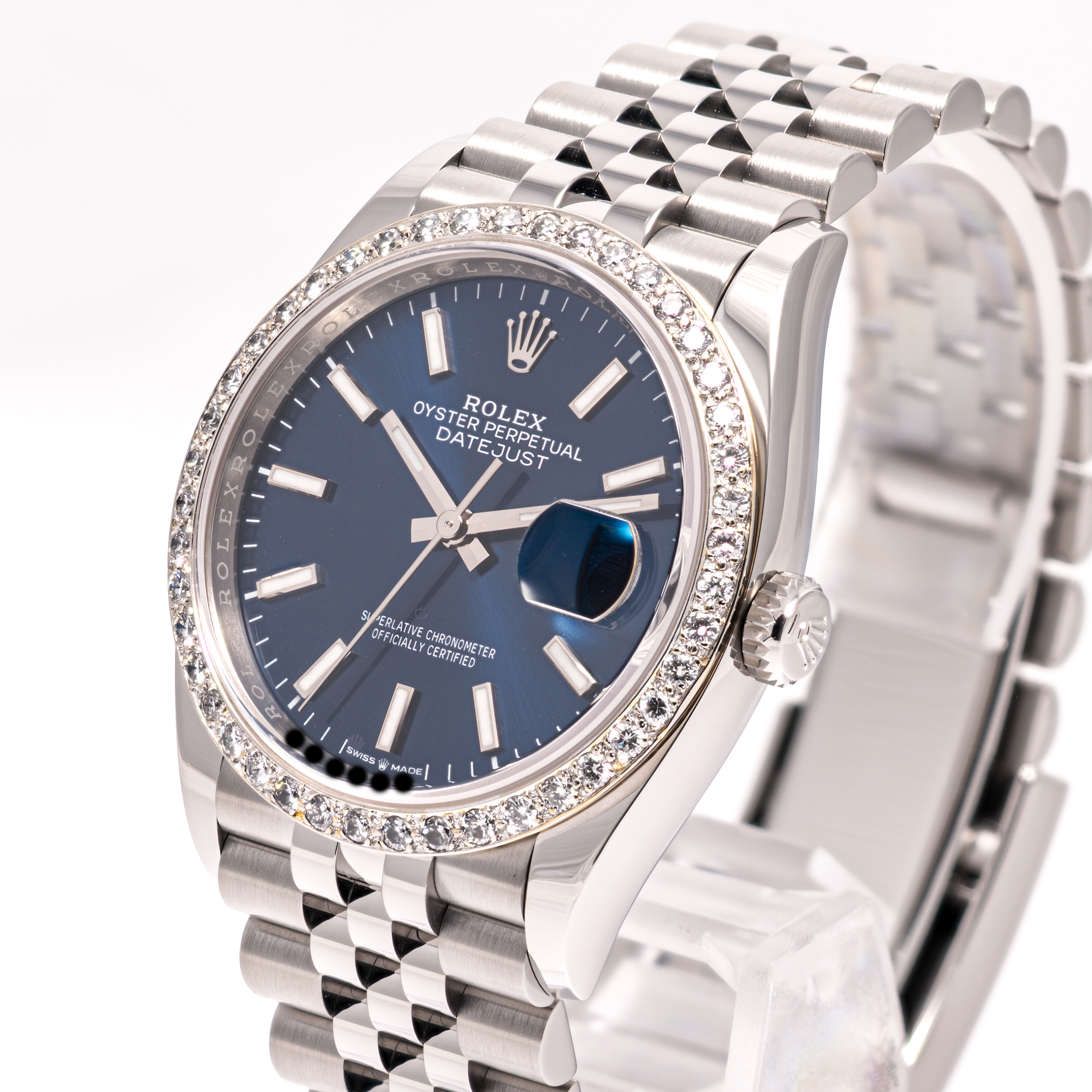 Datejust 36 Blau Diamant