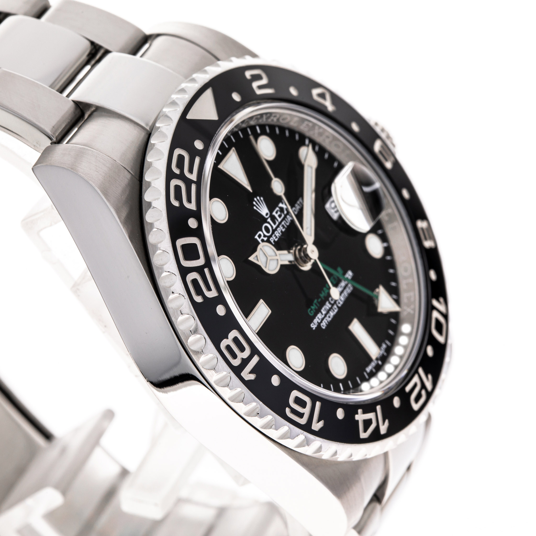 GMT-Master II Schwarz Stahl
