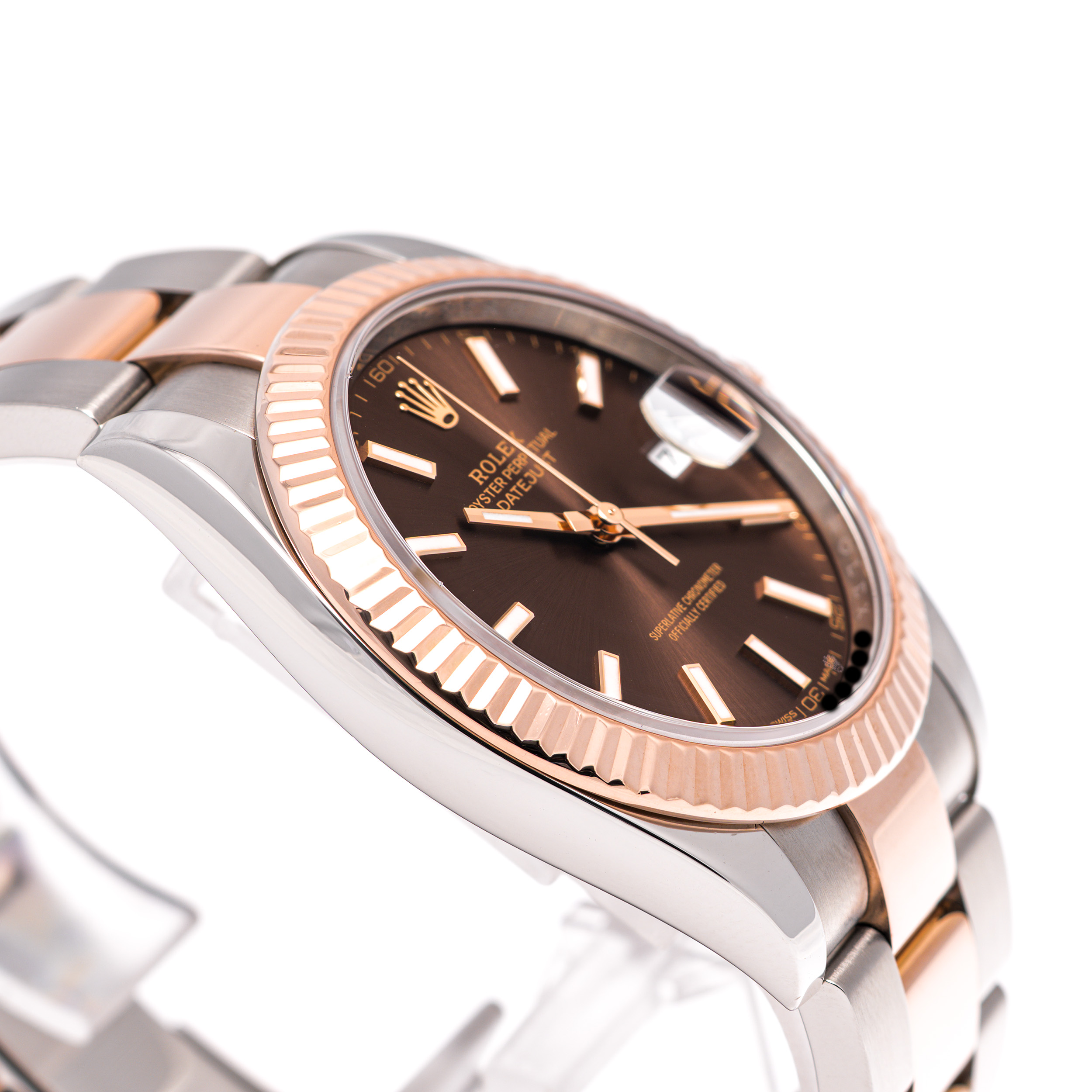 Datejust 41 Chocolate Oyster Stahl/Roségold