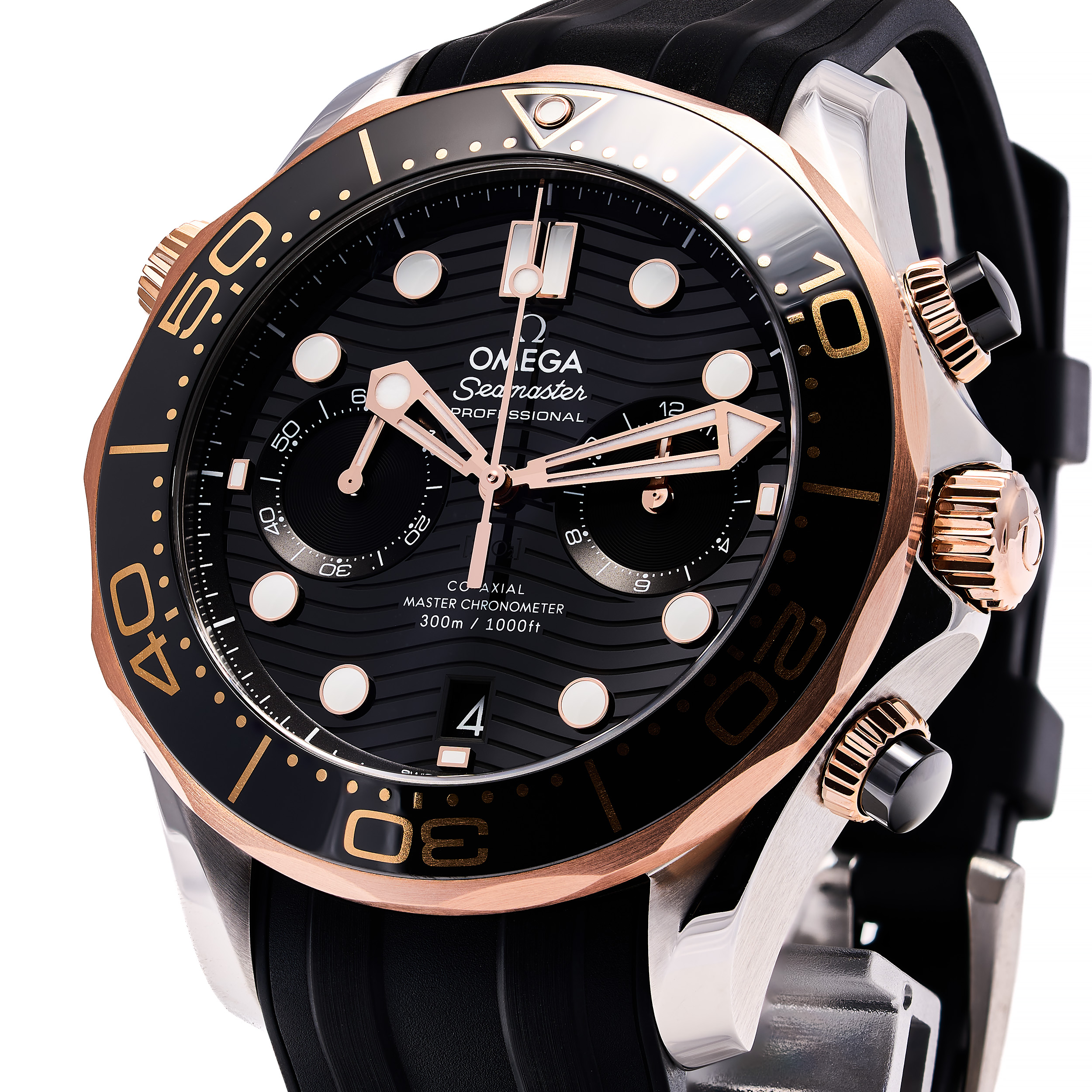 Seamaster Chrono Stahl/Roségold 44