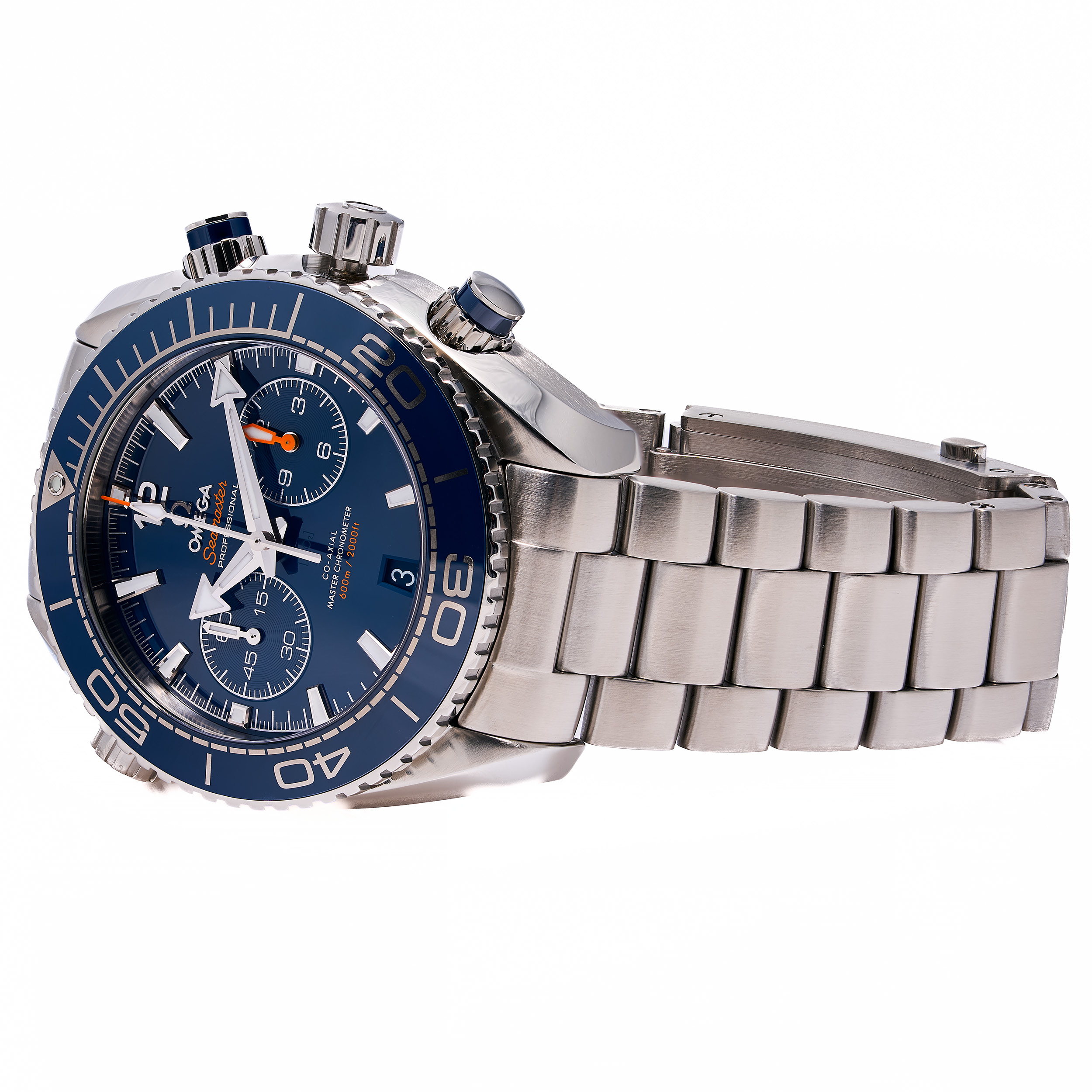 Seamaster Planet Ocean Blau 600