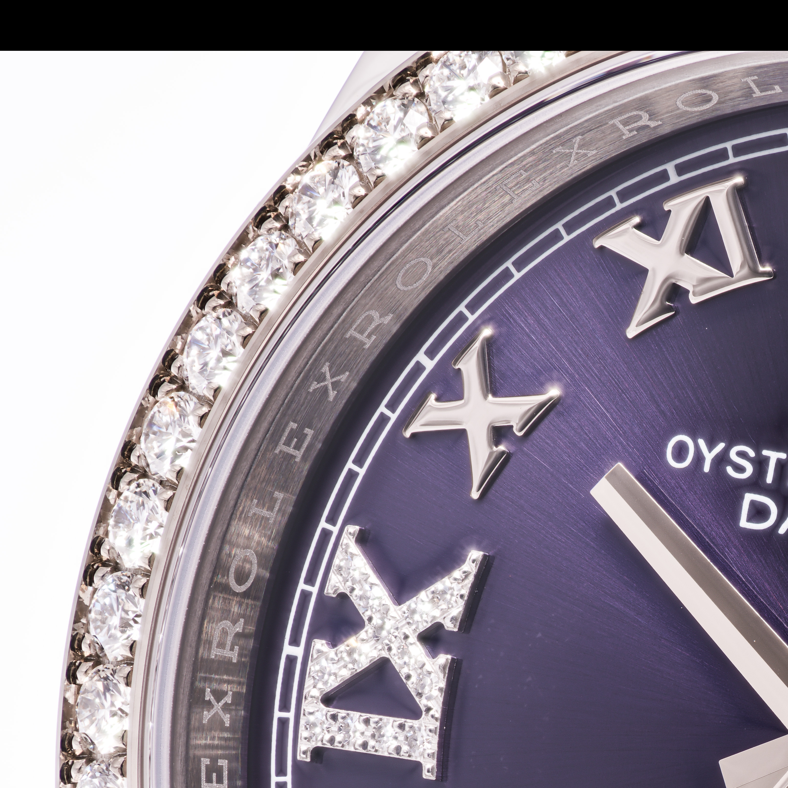 Datejust 36 Lila Original Diamanten