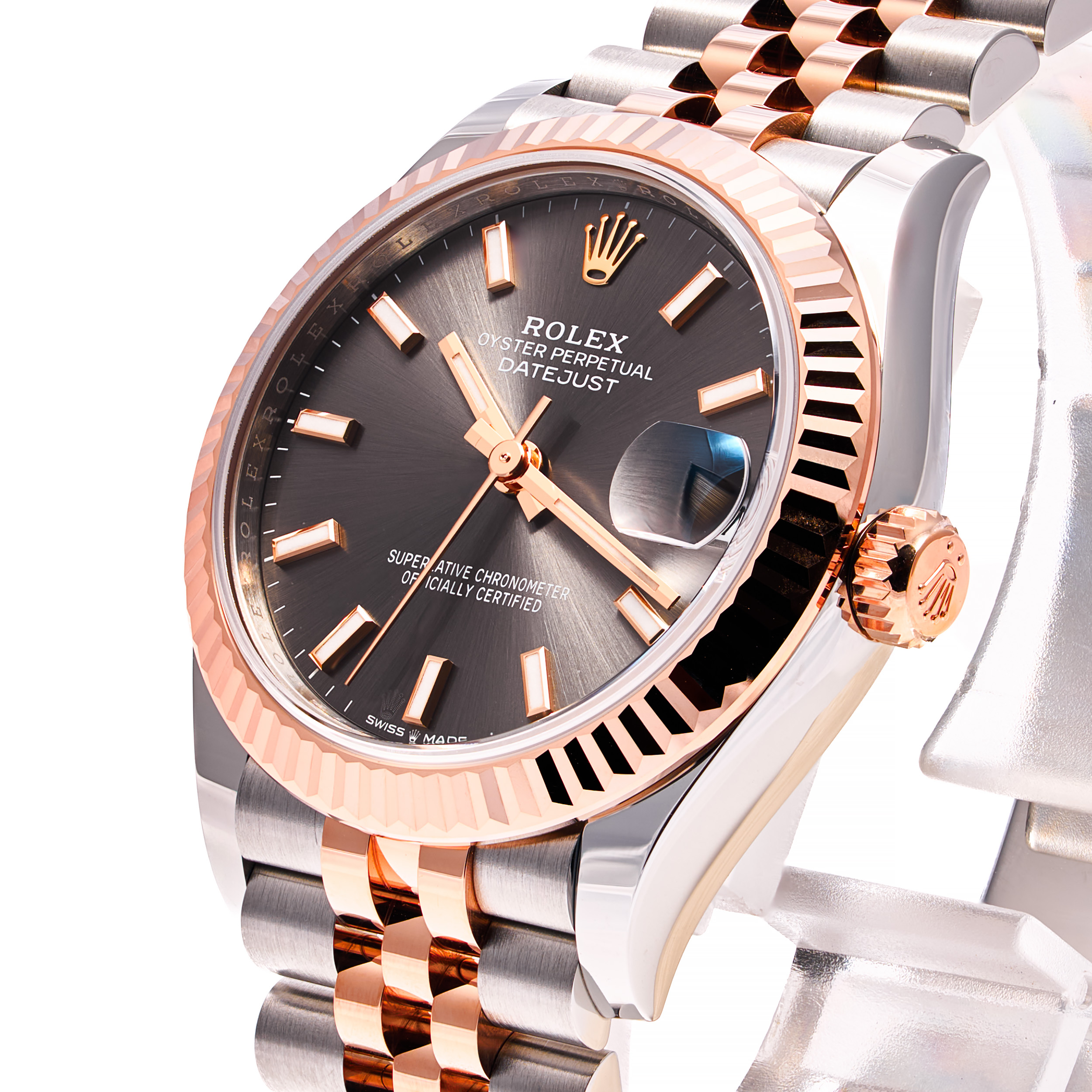 Datejust 31 Grau Stahl/Gold