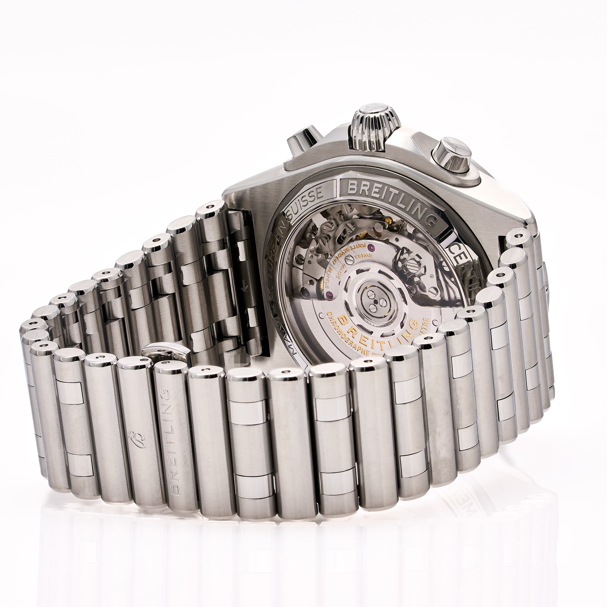 Chronomat B01 42 Silber