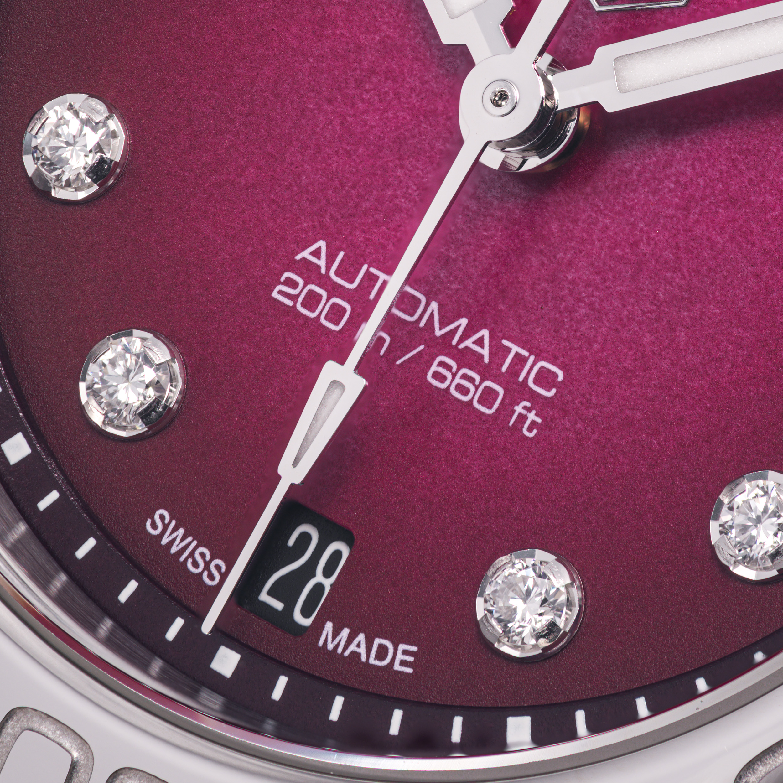 Aquaracer 200 Pink 30 Diamant