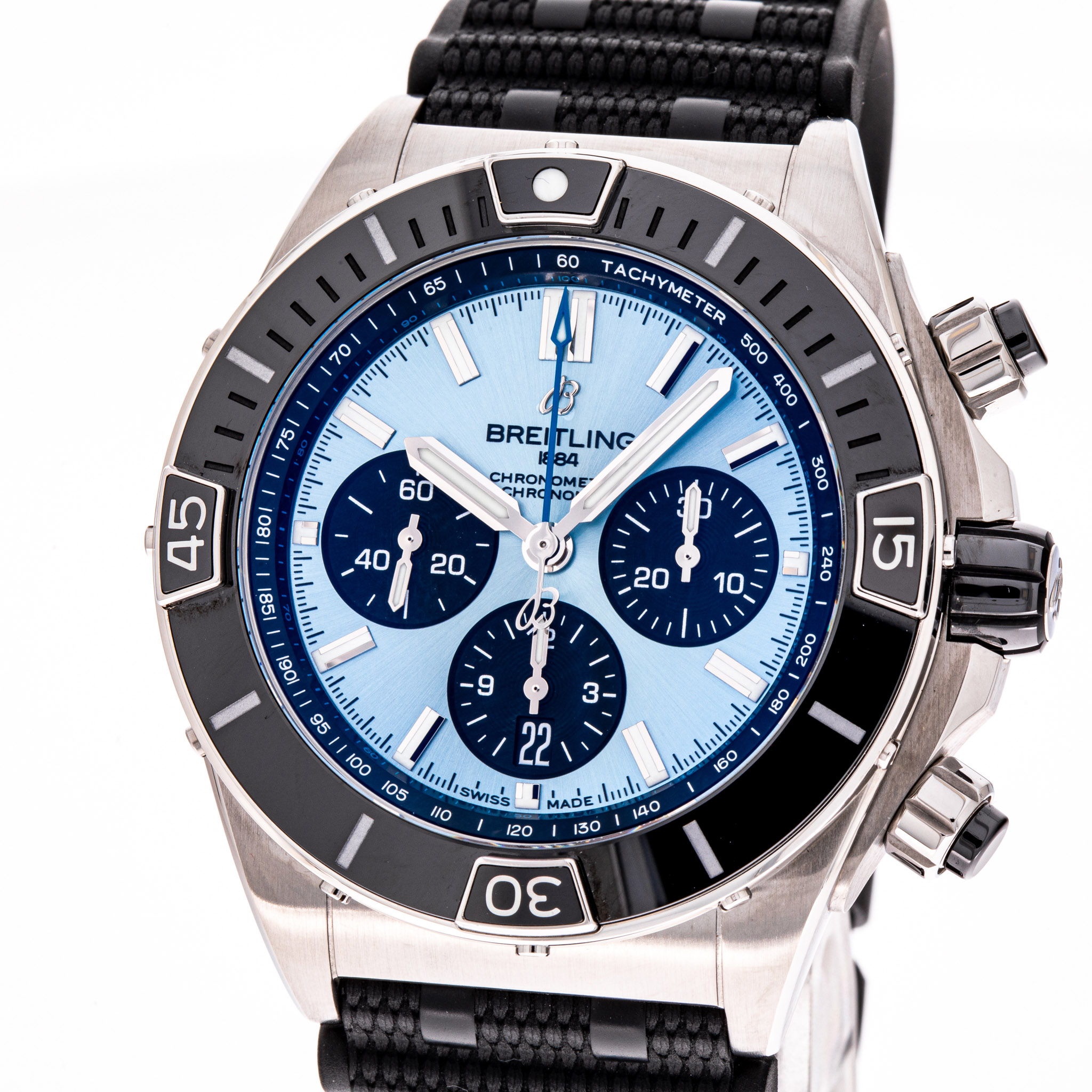 Super Chronomat B01 44 Ice Blau