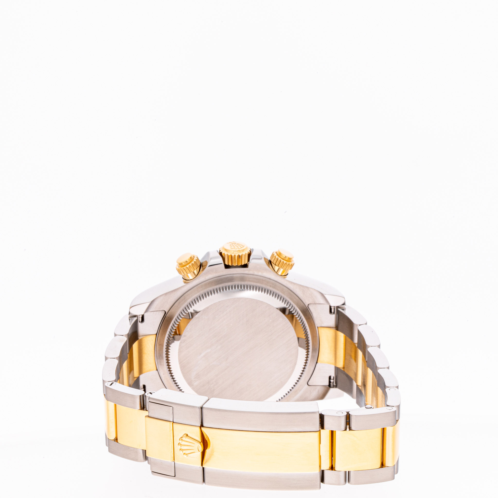 Daytona Stahl Gold Weiß