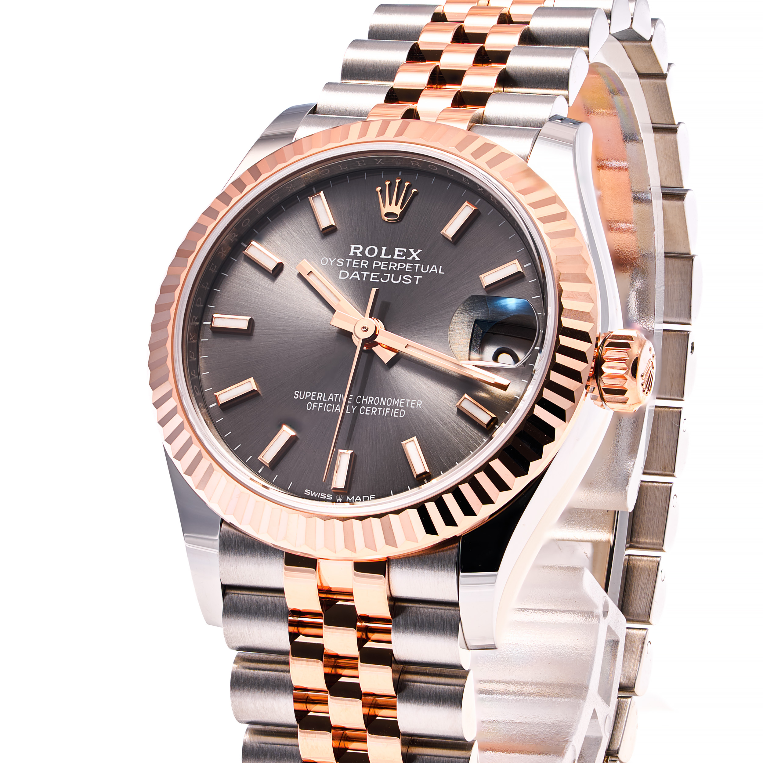 Datejust 31 Grau Stahl/Gold