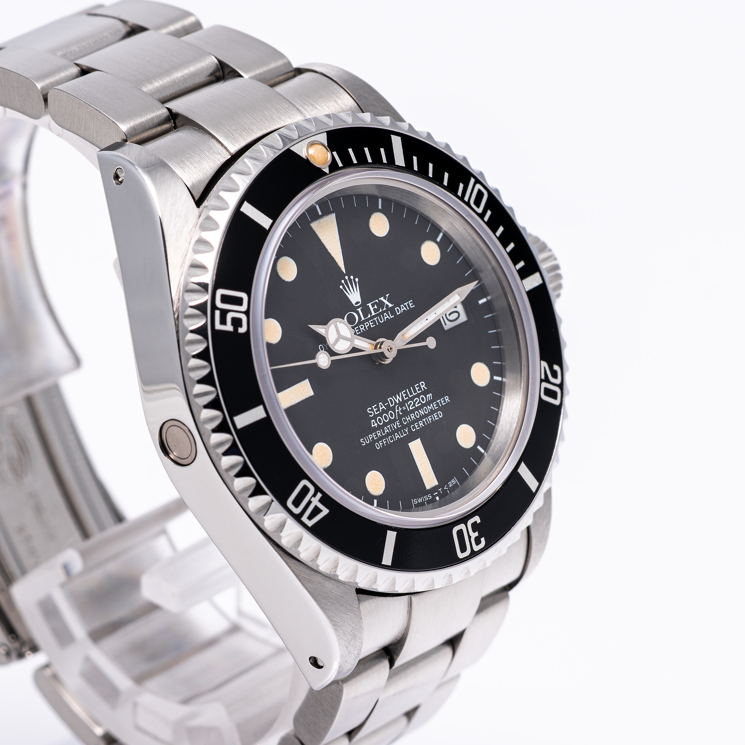 Sea-Dweller 40 Schwarz Mattes Zifferblatt