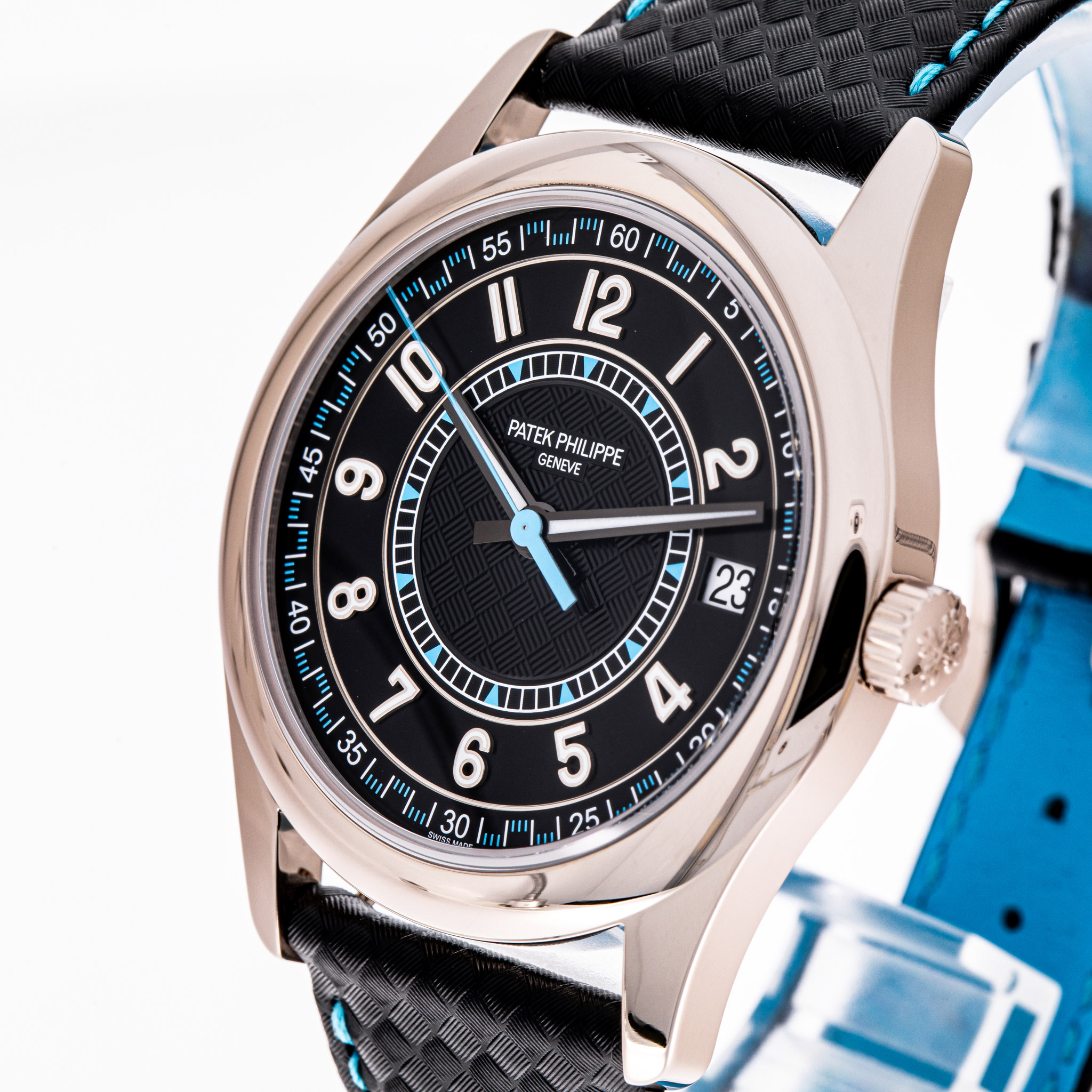 Calatrava Blue 40 Weißgold