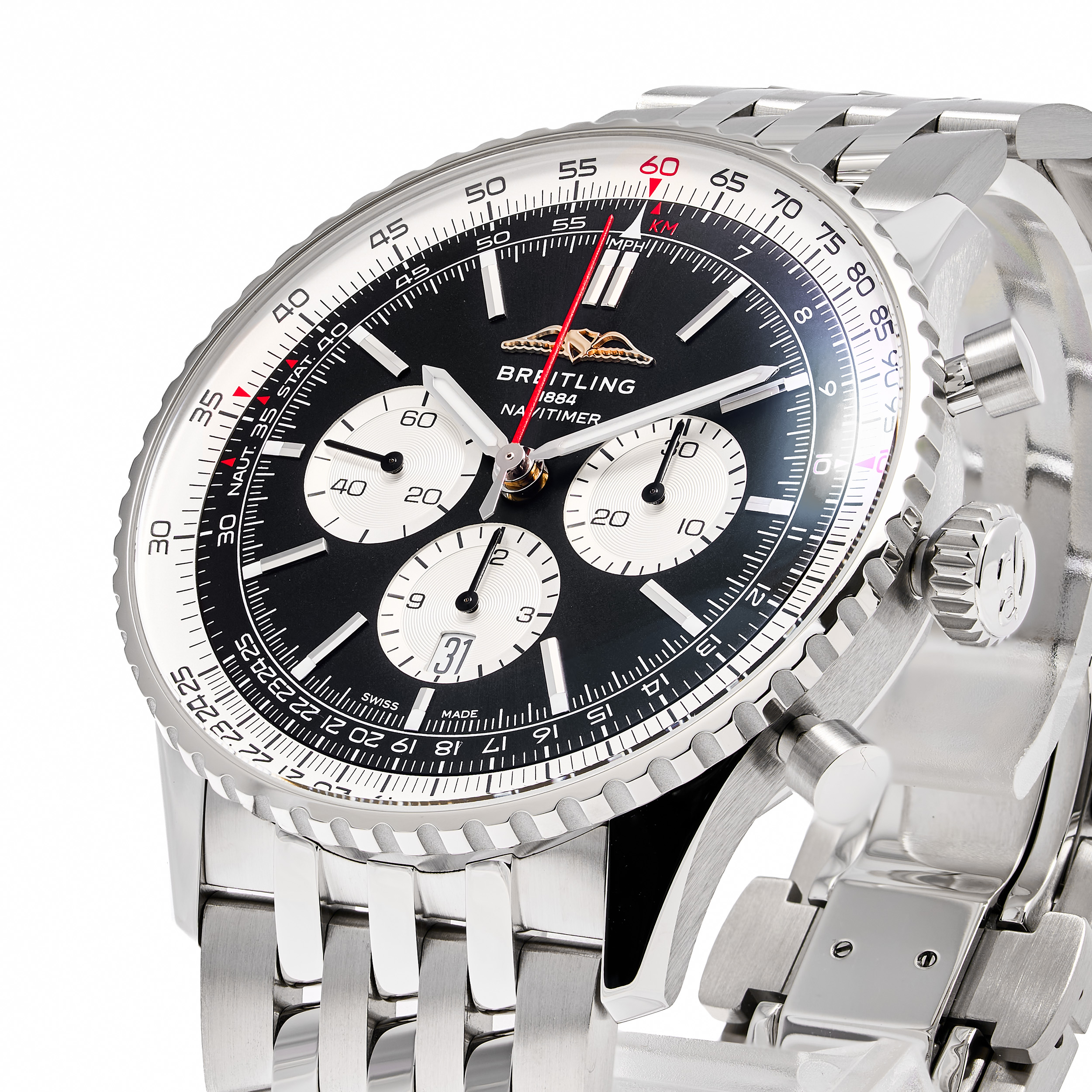 Navitimer 1 B01 Chrono 46 Schwarz