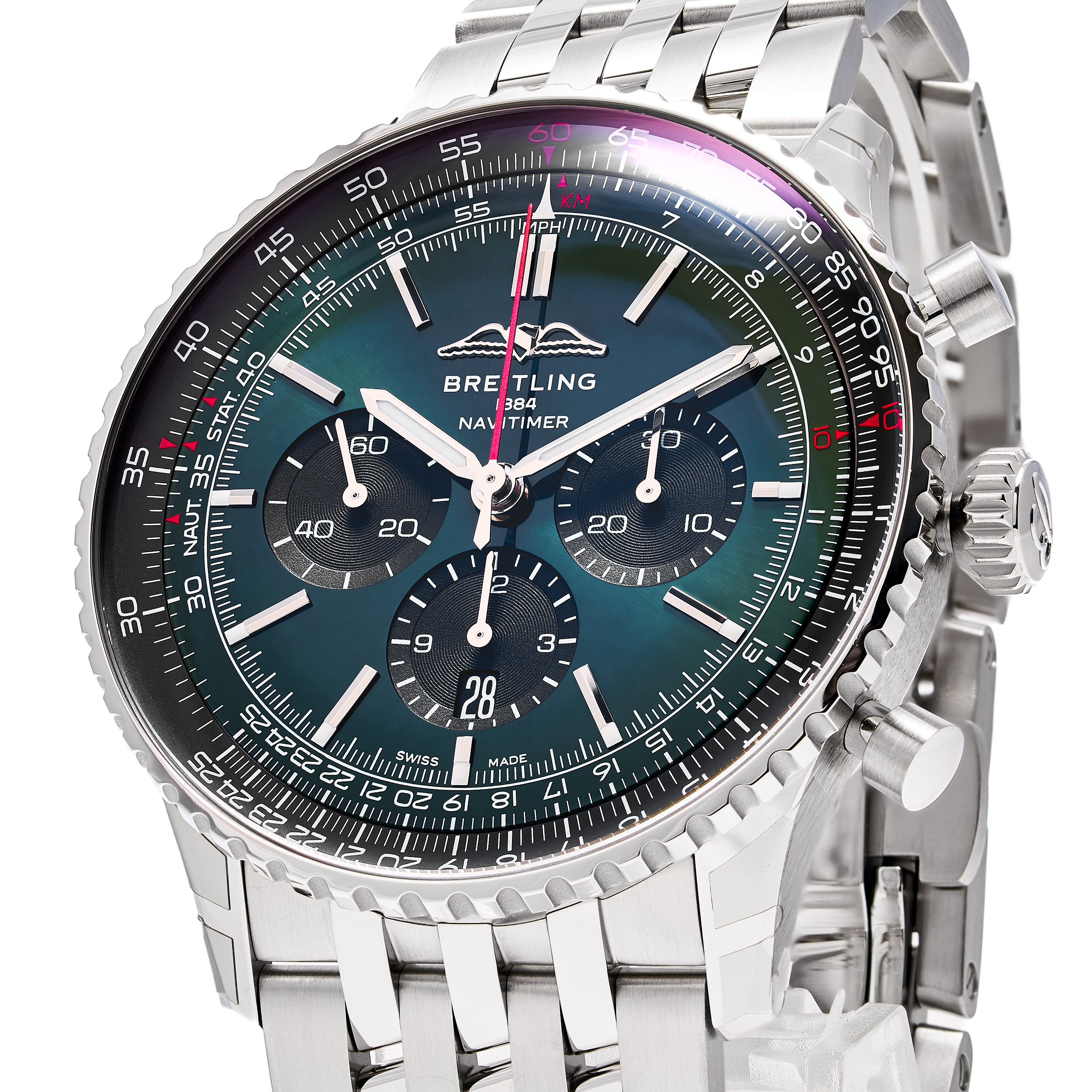 Navitimer 1 B01 Chrono 46 Grün