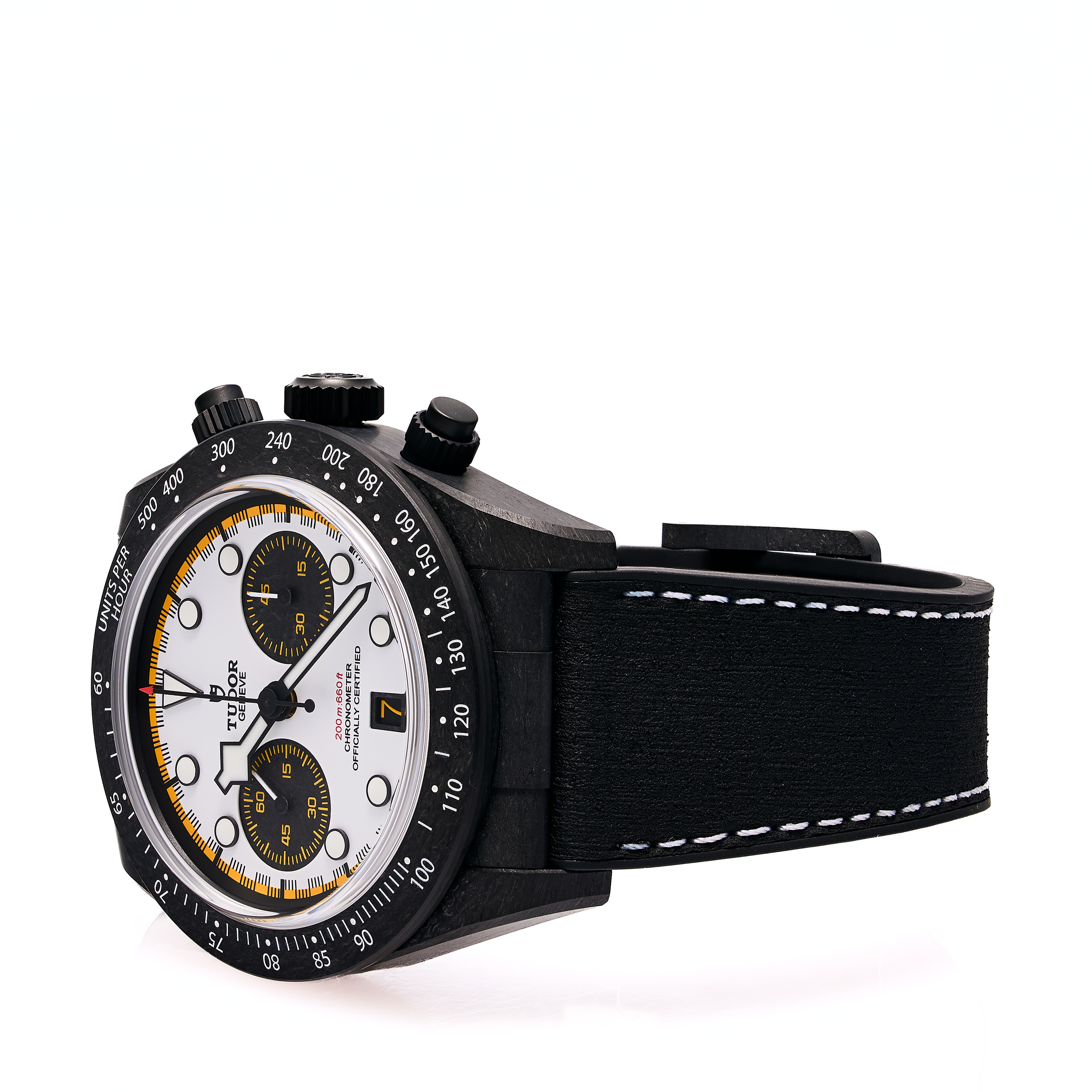 Black Bay Chrono Carbon Limited Weiß
