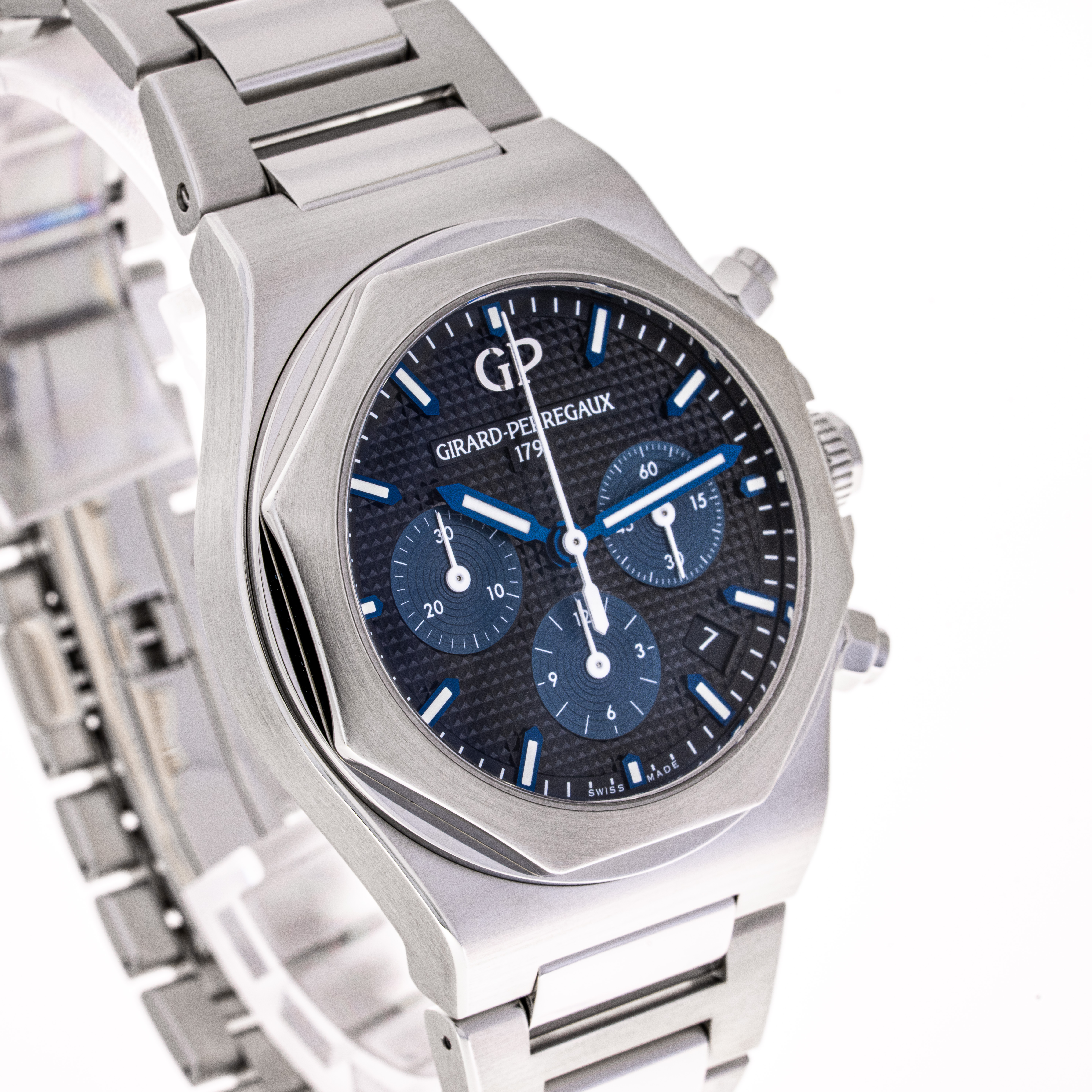 Laureato Chronograph Stahl 38mm