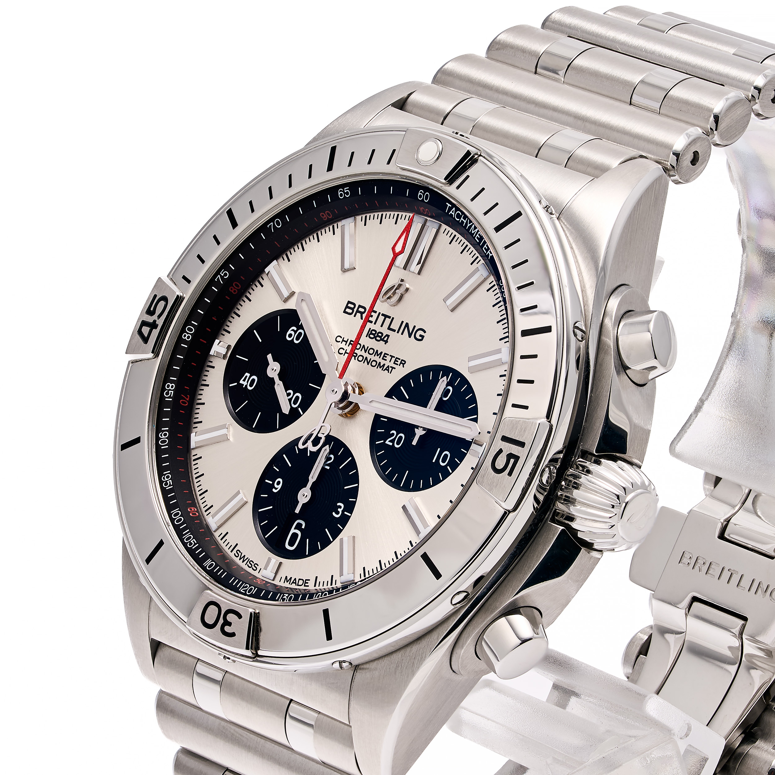 Chronomat B01 42 Silber