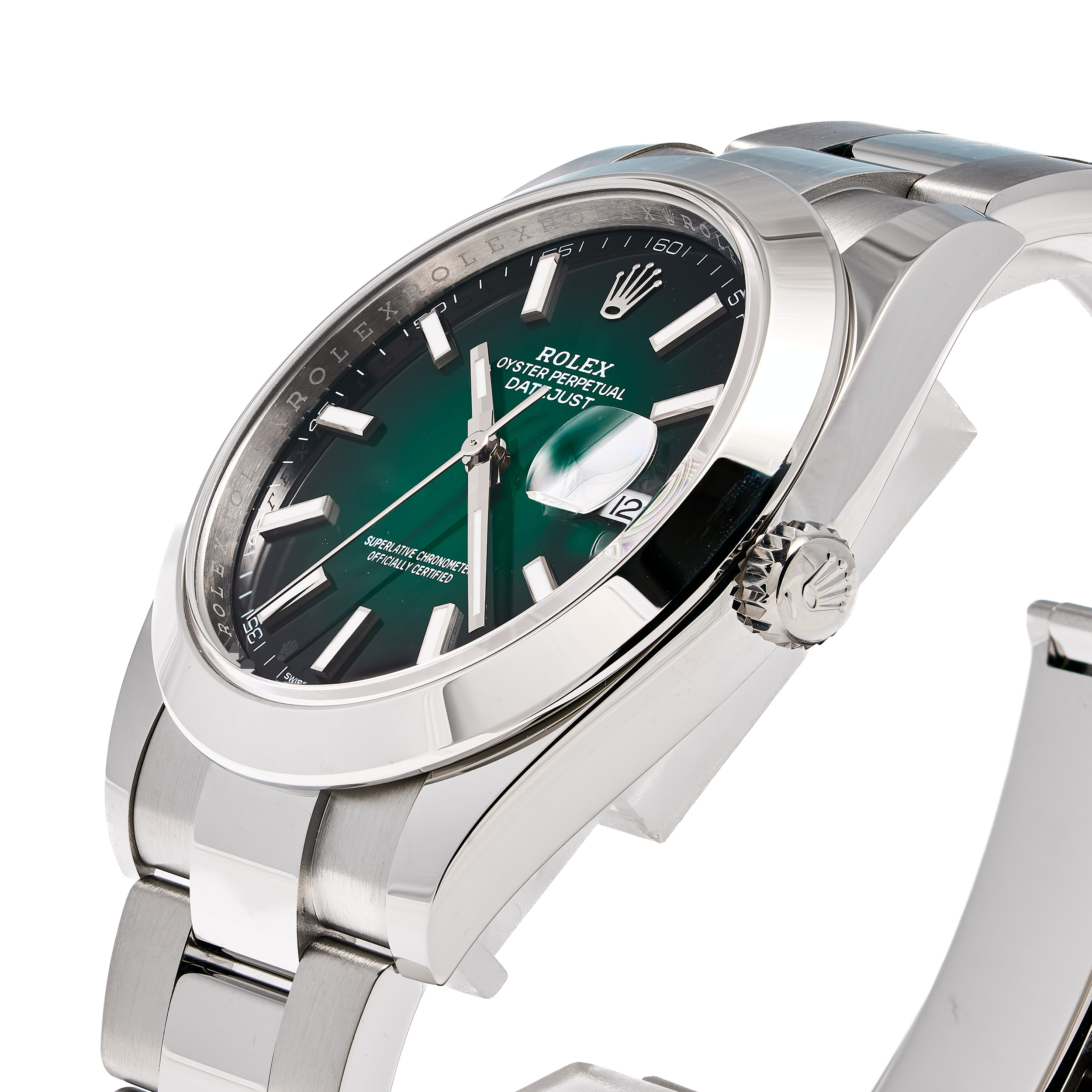 Datejust 41 Ombre Grün
