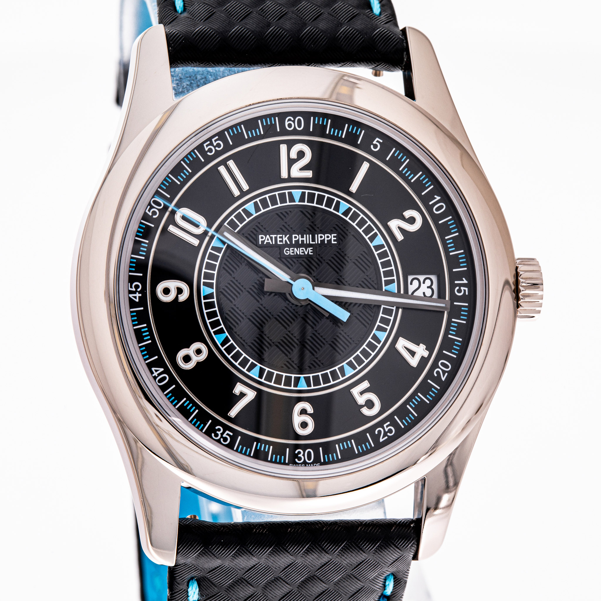 Calatrava Blue 40 Weißgold