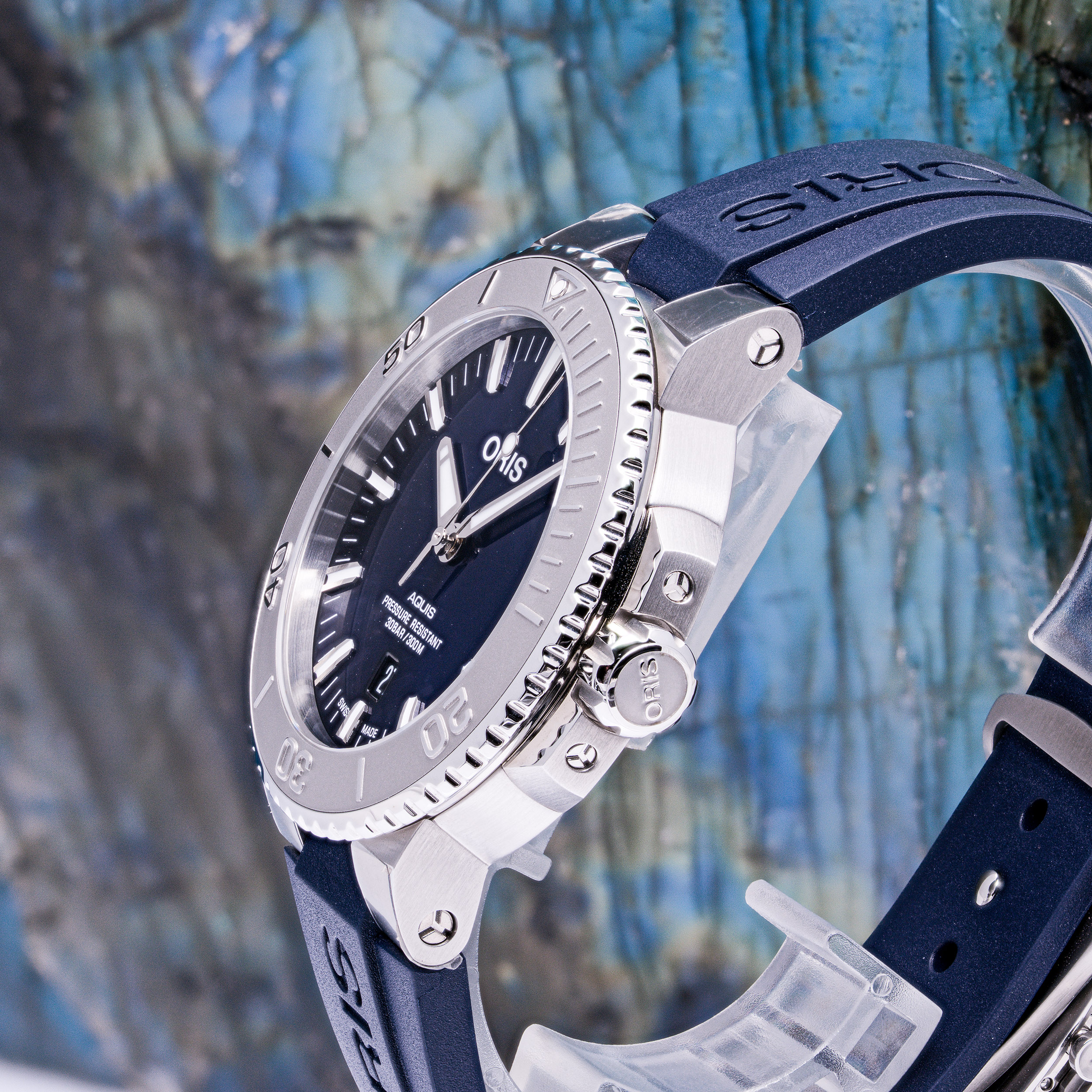 Aquis Date 43,5 Blau