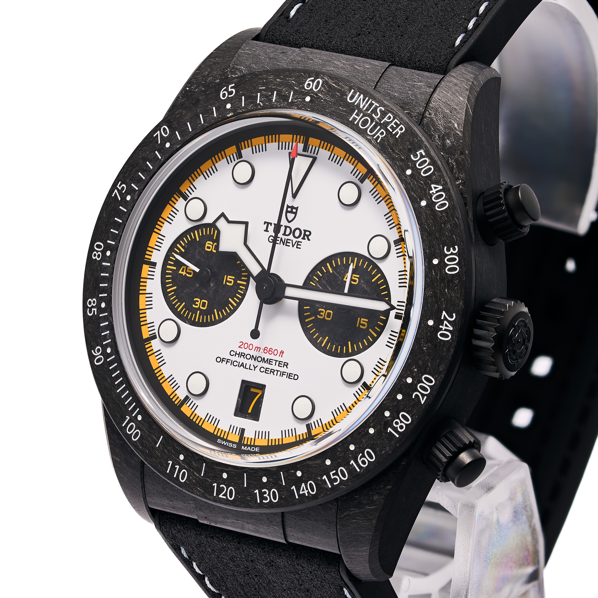 Black Bay Chrono Carbon Limited Weiß