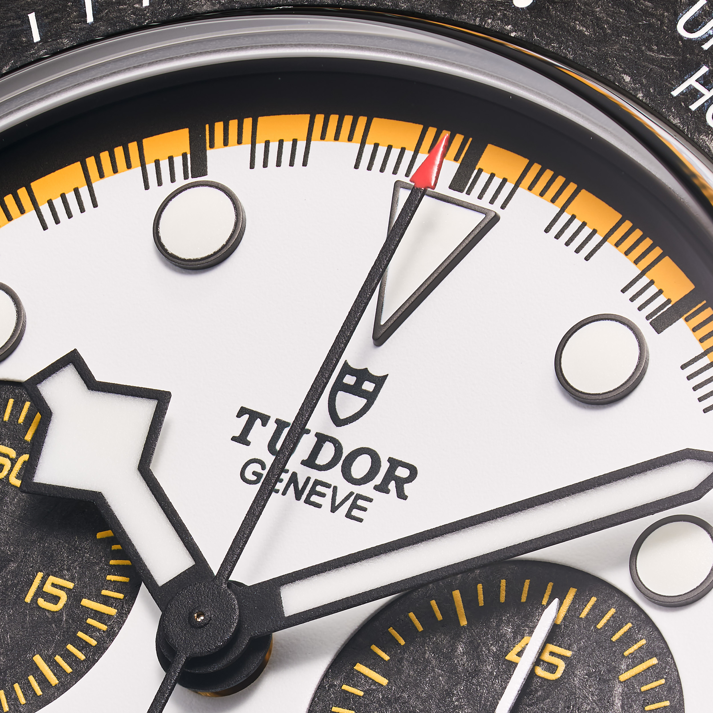 Black Bay Chrono Carbon Limited Weiß