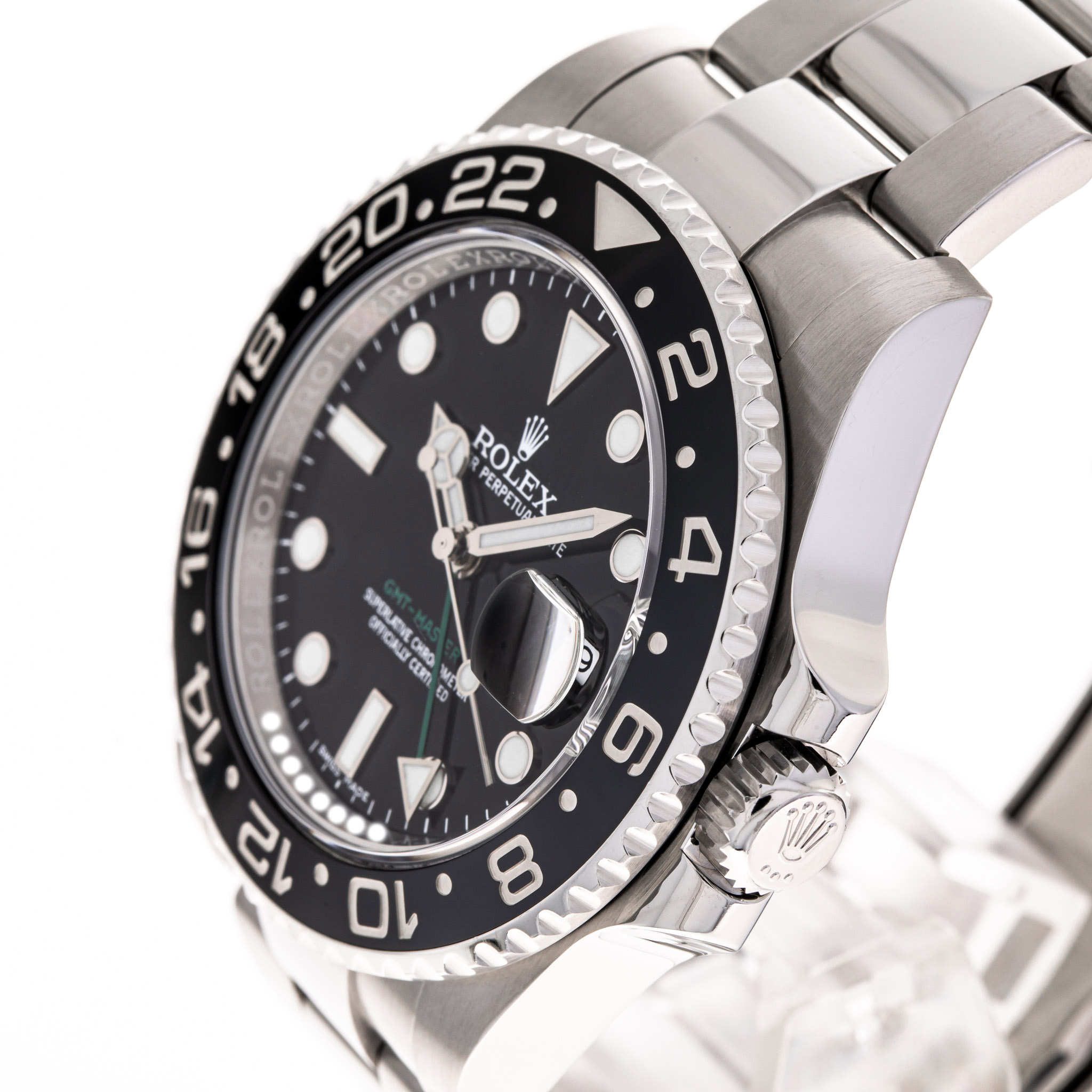 GMT-Master II Schwarz Stahl