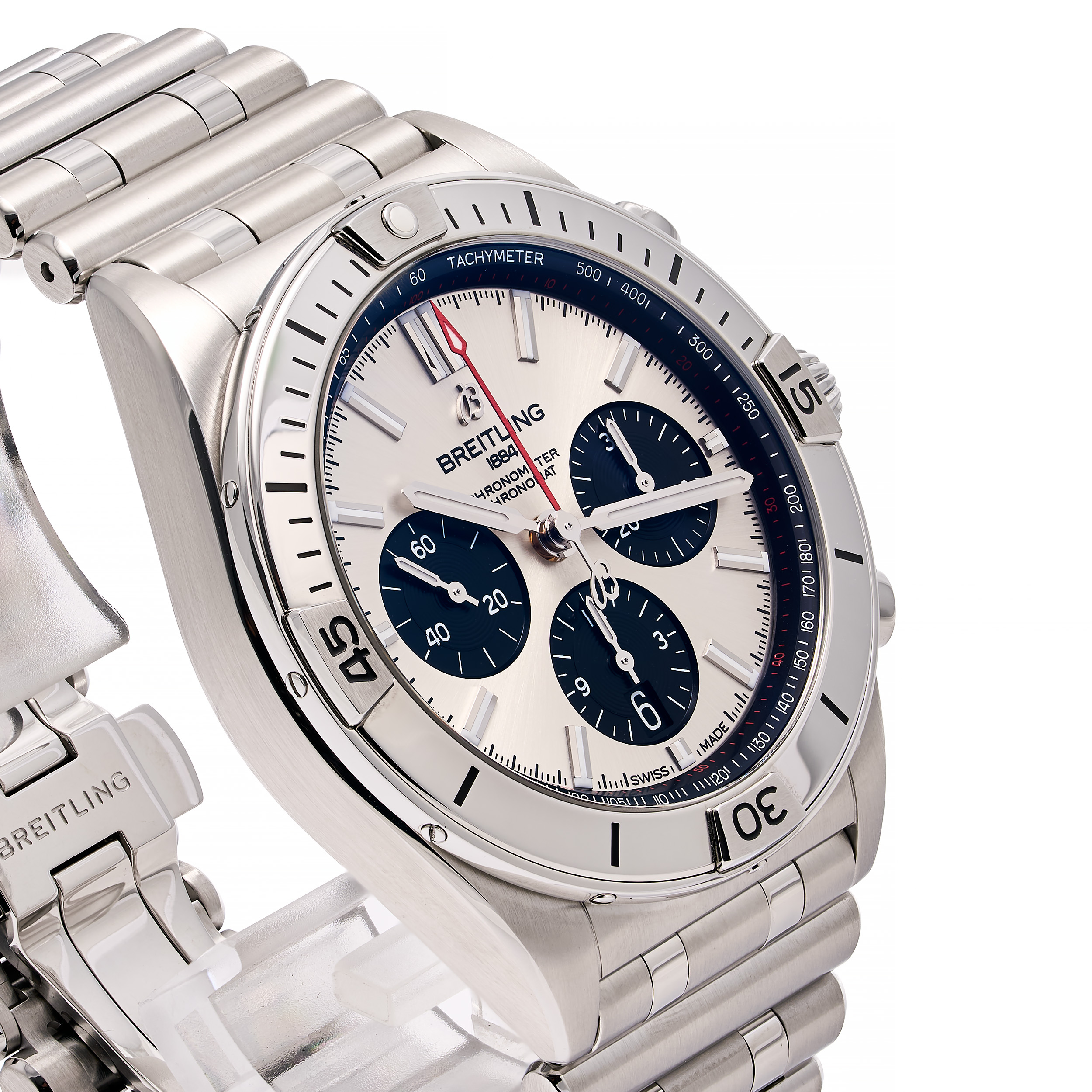 Chronomat B01 42 Silber