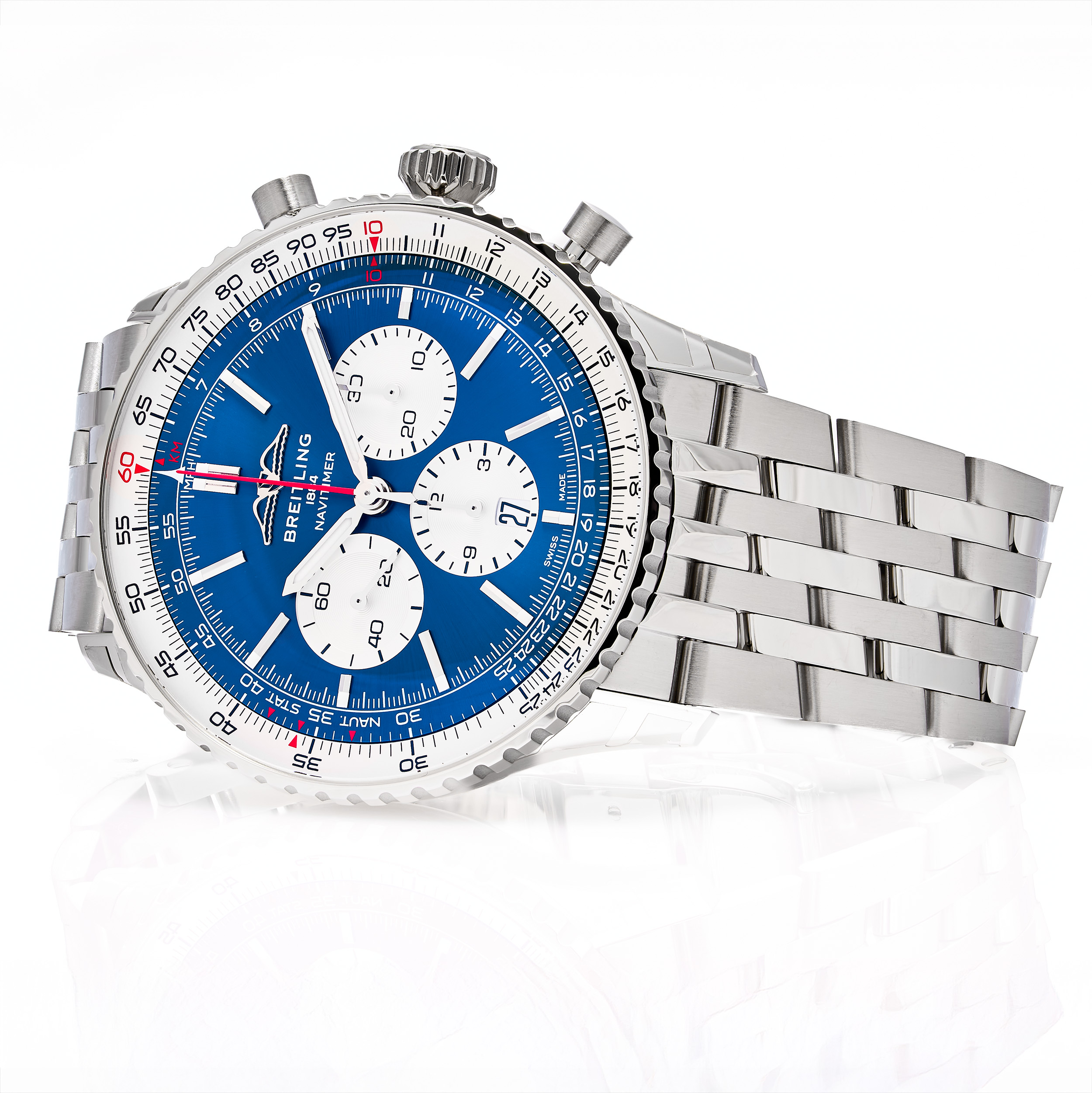 Navitimer 1 B01 Chrono 46 Blau