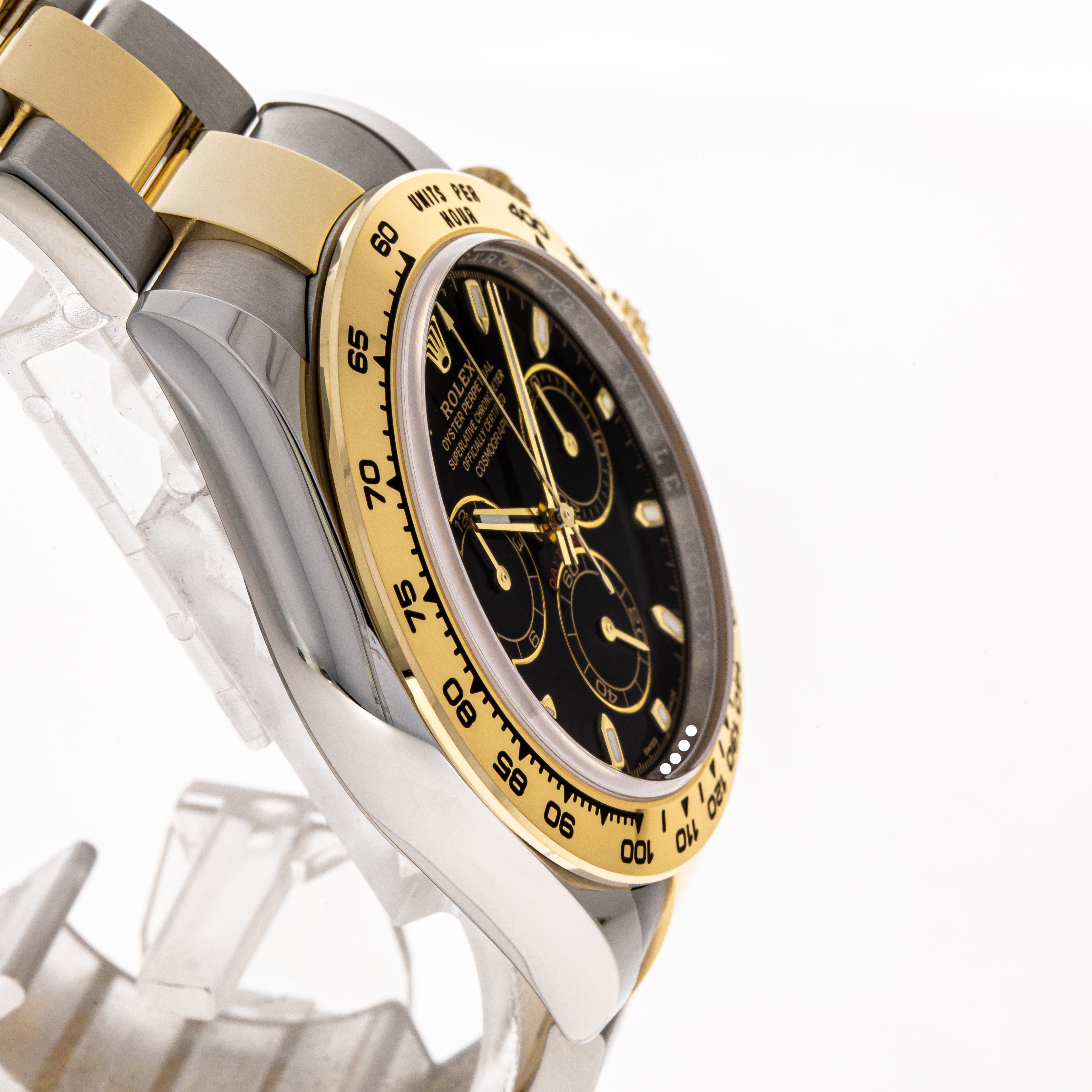 Daytona Stahl Gold Schwarz